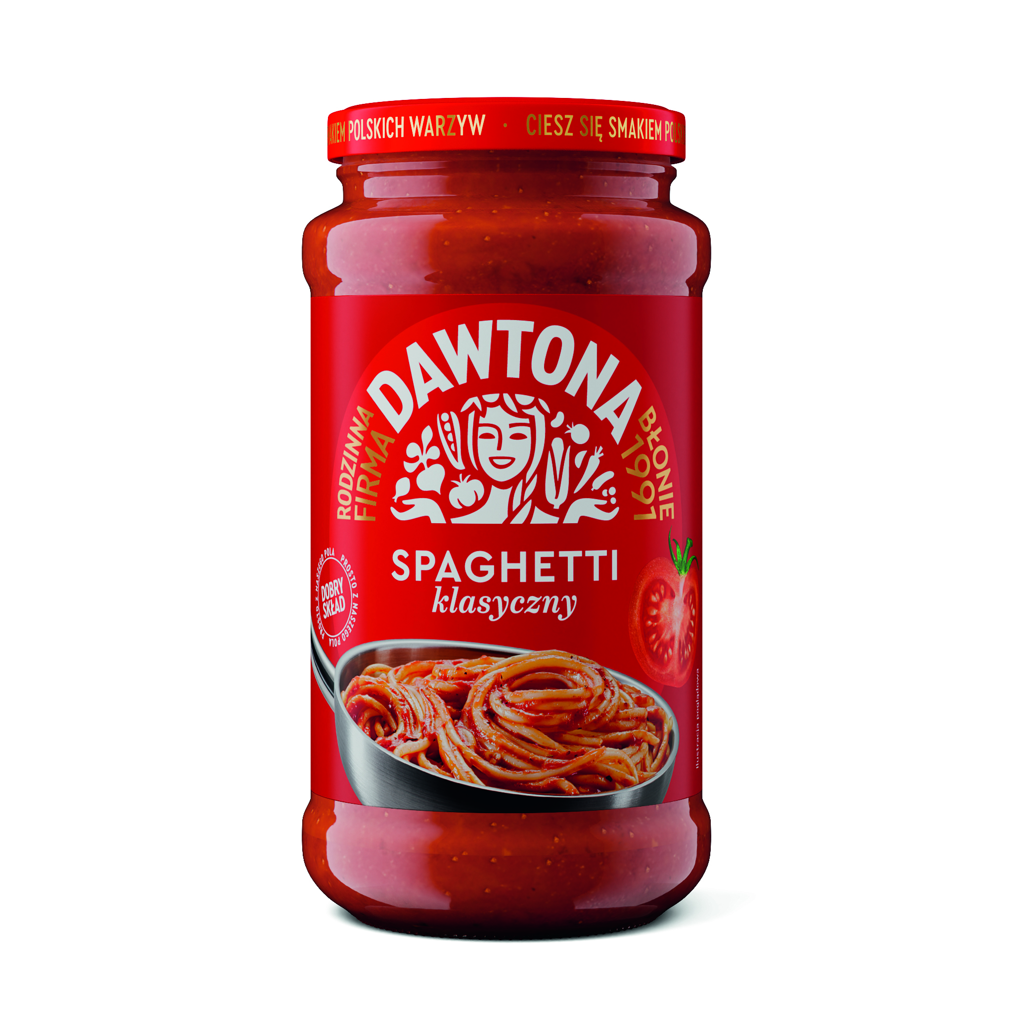 Sos Spaghetti Klasyczny 520G Dawtona