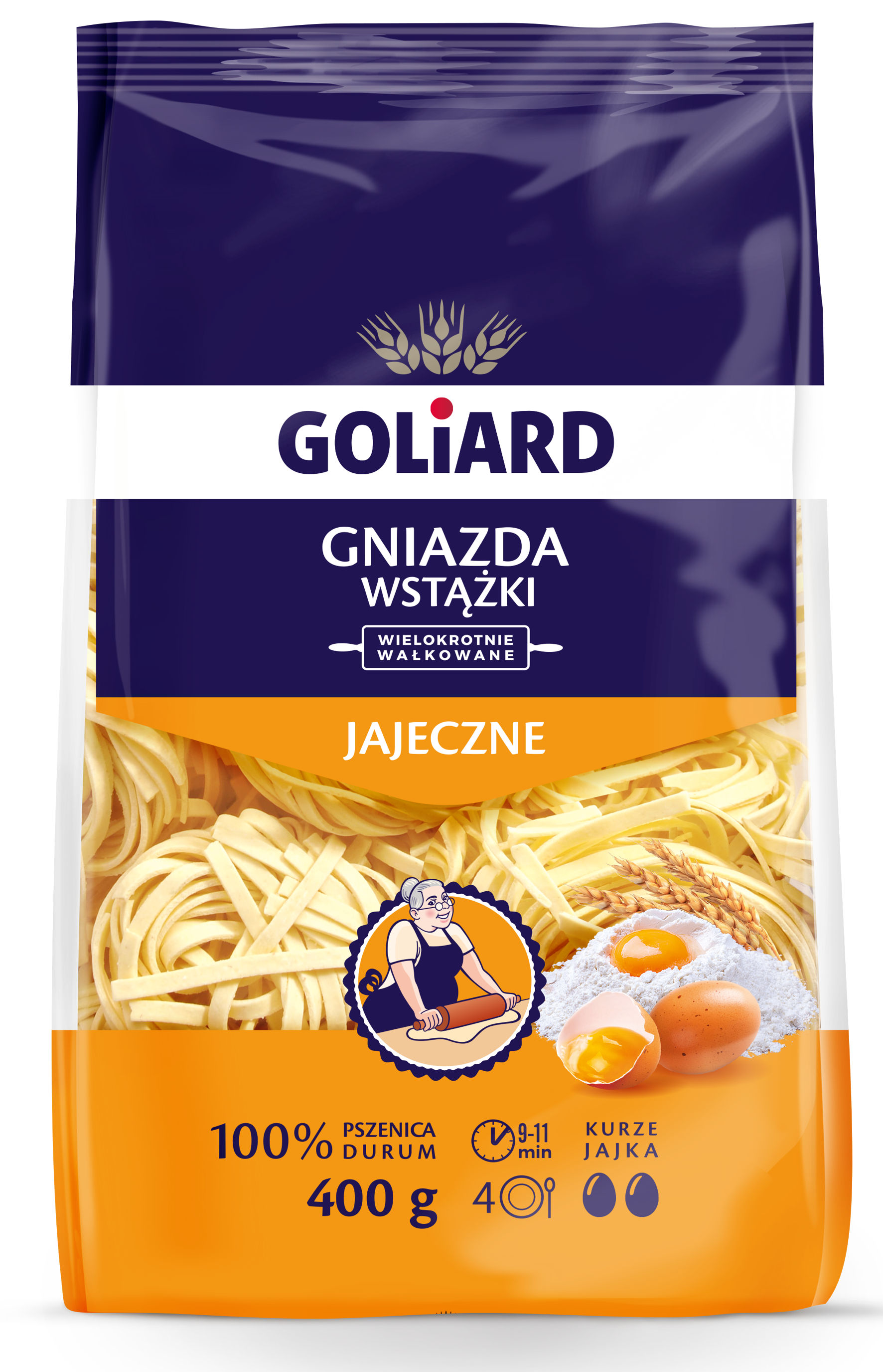 Goliard Makaron Wstęgi 400G