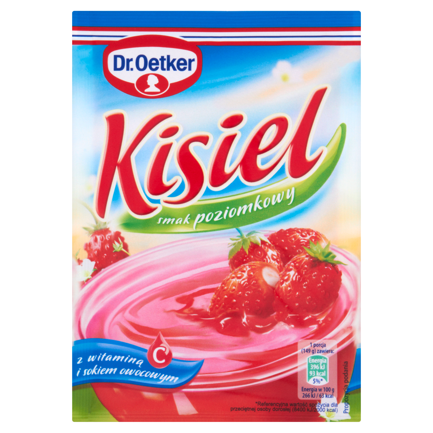 Dr. Oetker Kisiel Poziomkowy 38 G