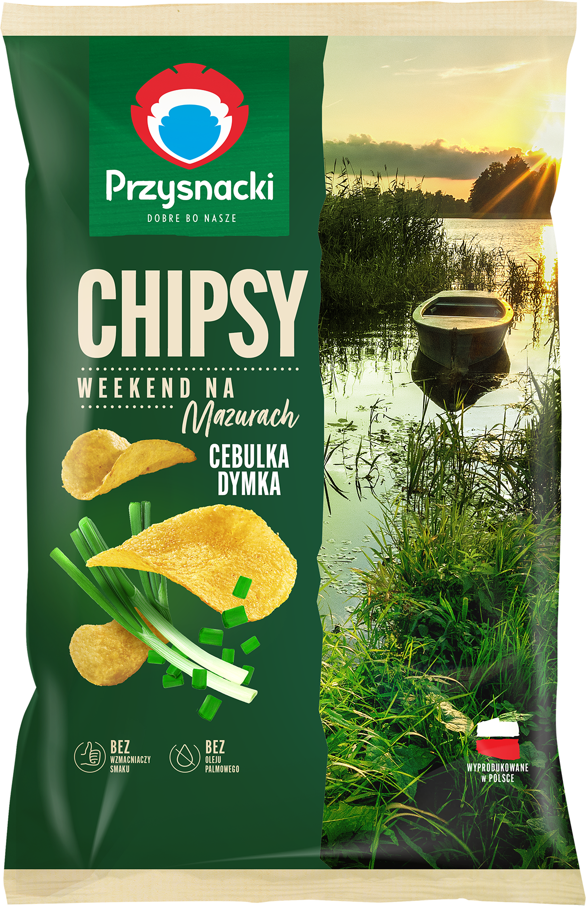 Przysnacki Chipsy Weekend Na Mazurach O Smaku Cebulki Dymki