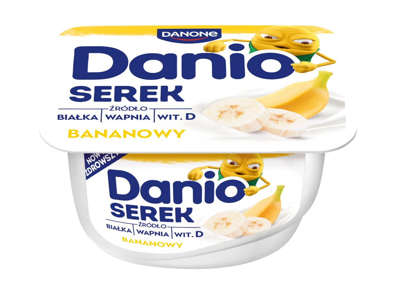 Danio Serek Homogenizowany Bananowy 130 G