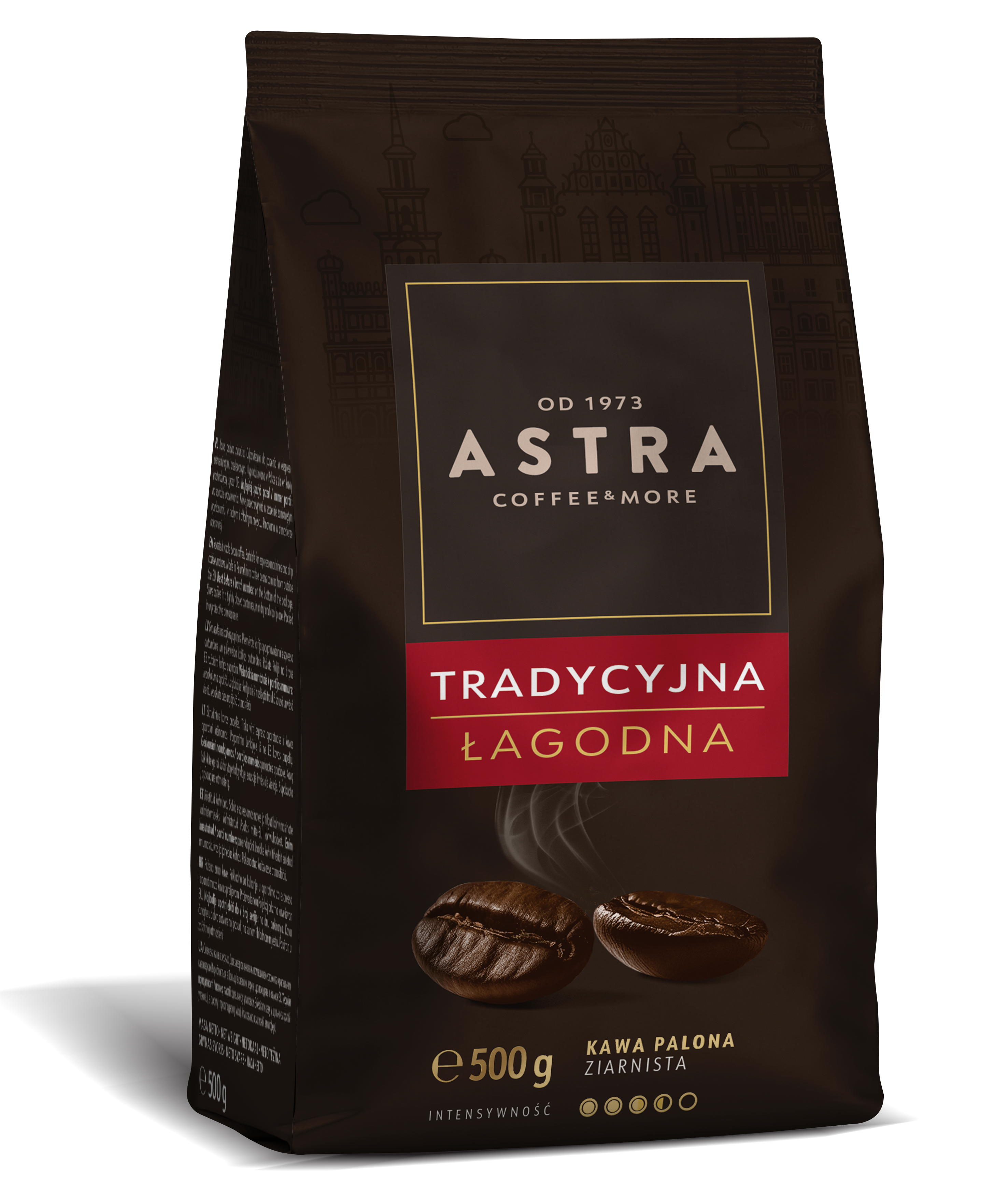Astra Kawa Łagodna Tradycyjna 500G Ziarnista