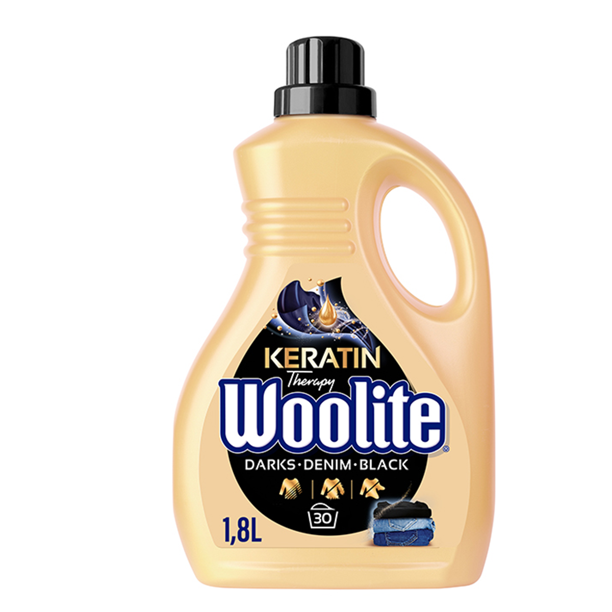 Woolite Płyn Do Prania Czarnego Z Keratyną Dark 1,8 L/ 30 Prań