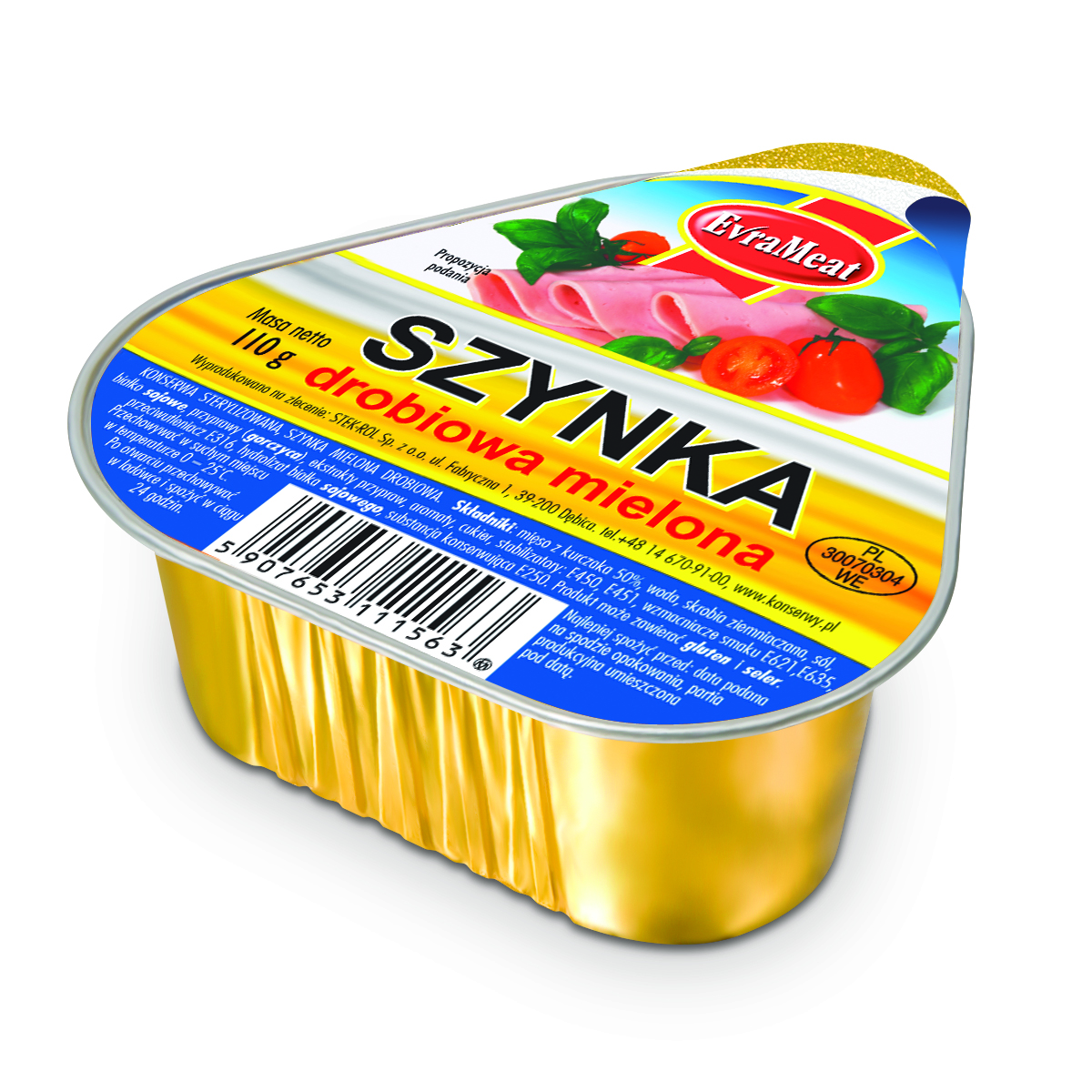 Evrameat-Szynka Drobiowa Mielona 110G