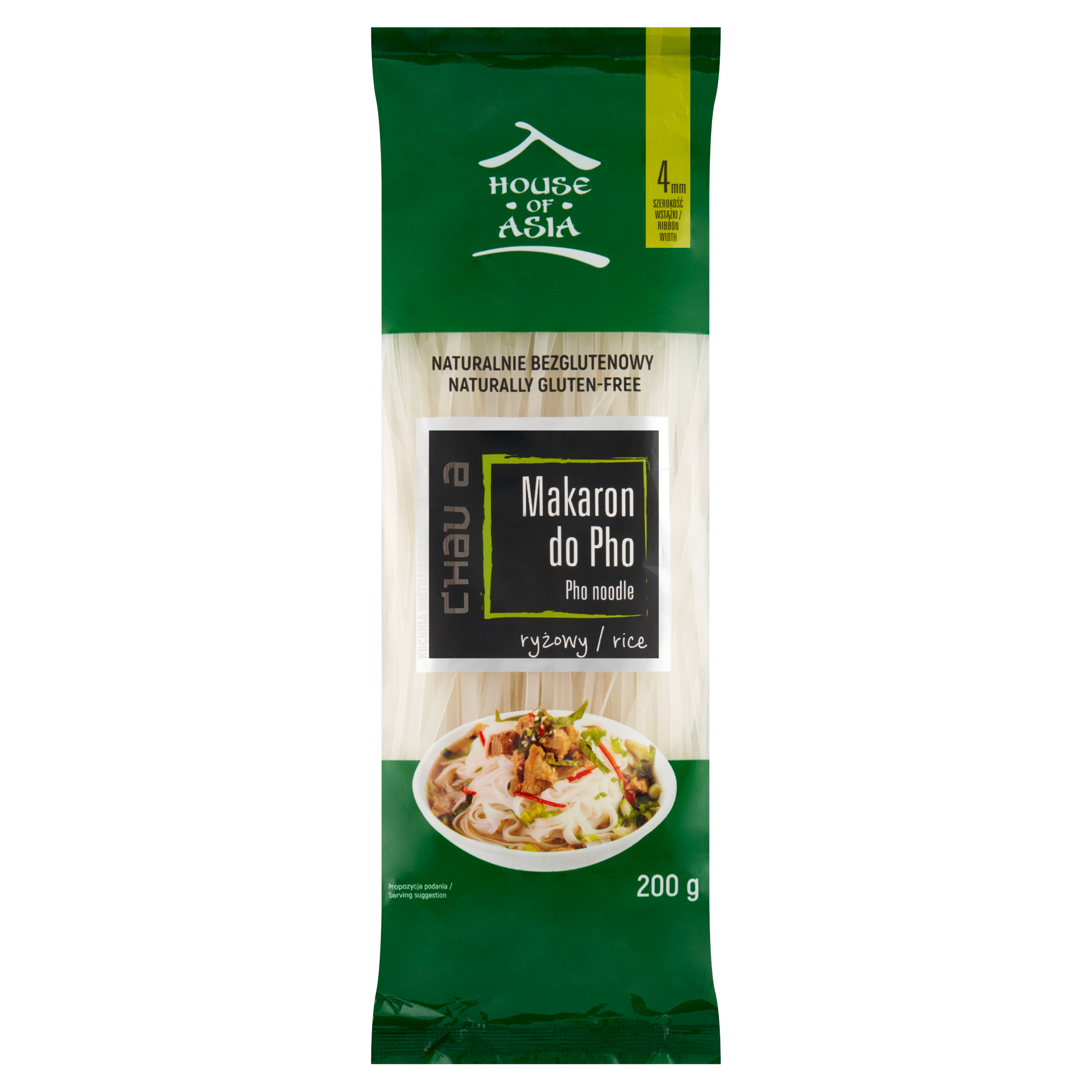 House Of Asia Makaron Ryżowy 4Mm Do Pho 200G