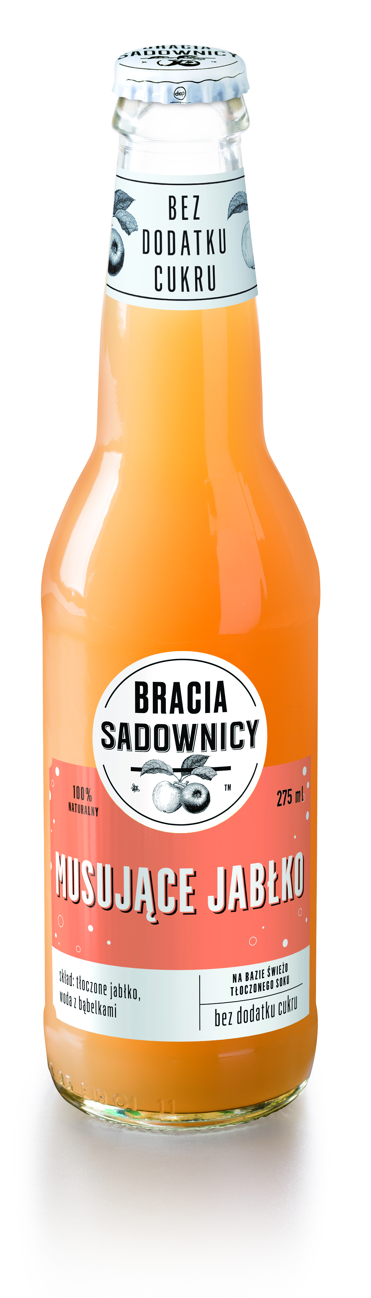 Bracia Sadownicy Napój Musujący 275Ml Jabłko