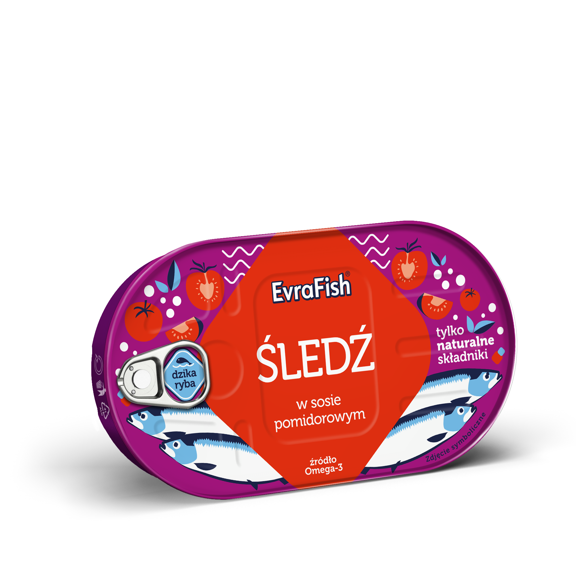 Evrafish Śledź W Sosie Pomidorowym 170 G
