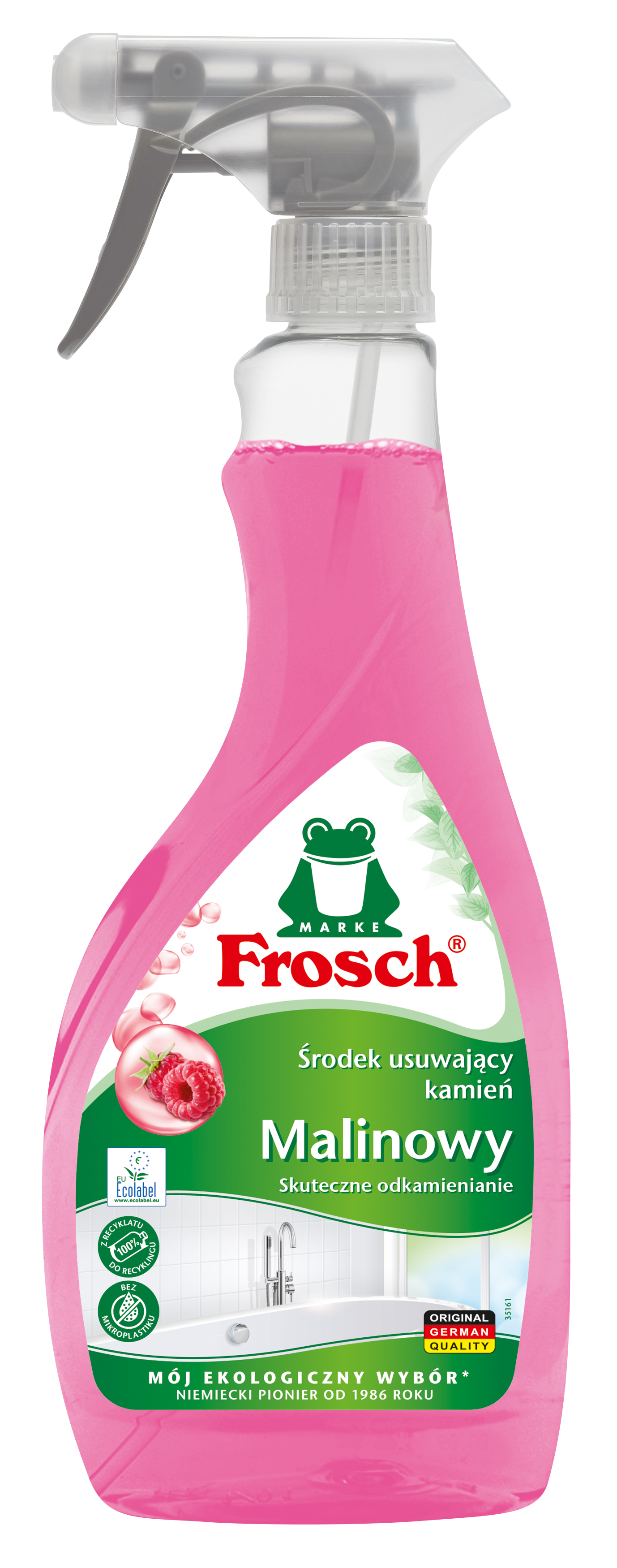 Frosch Malinowy Środek Usuwający Kamień 500 Ml