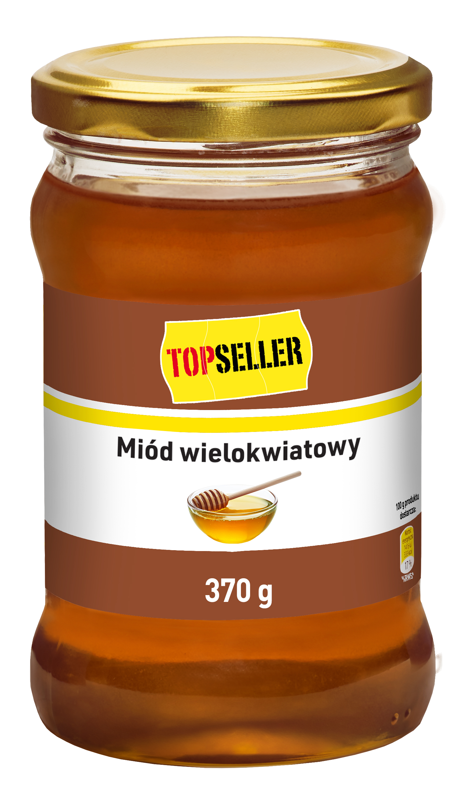 Topseller Miód Wielokwiatowy 370 G