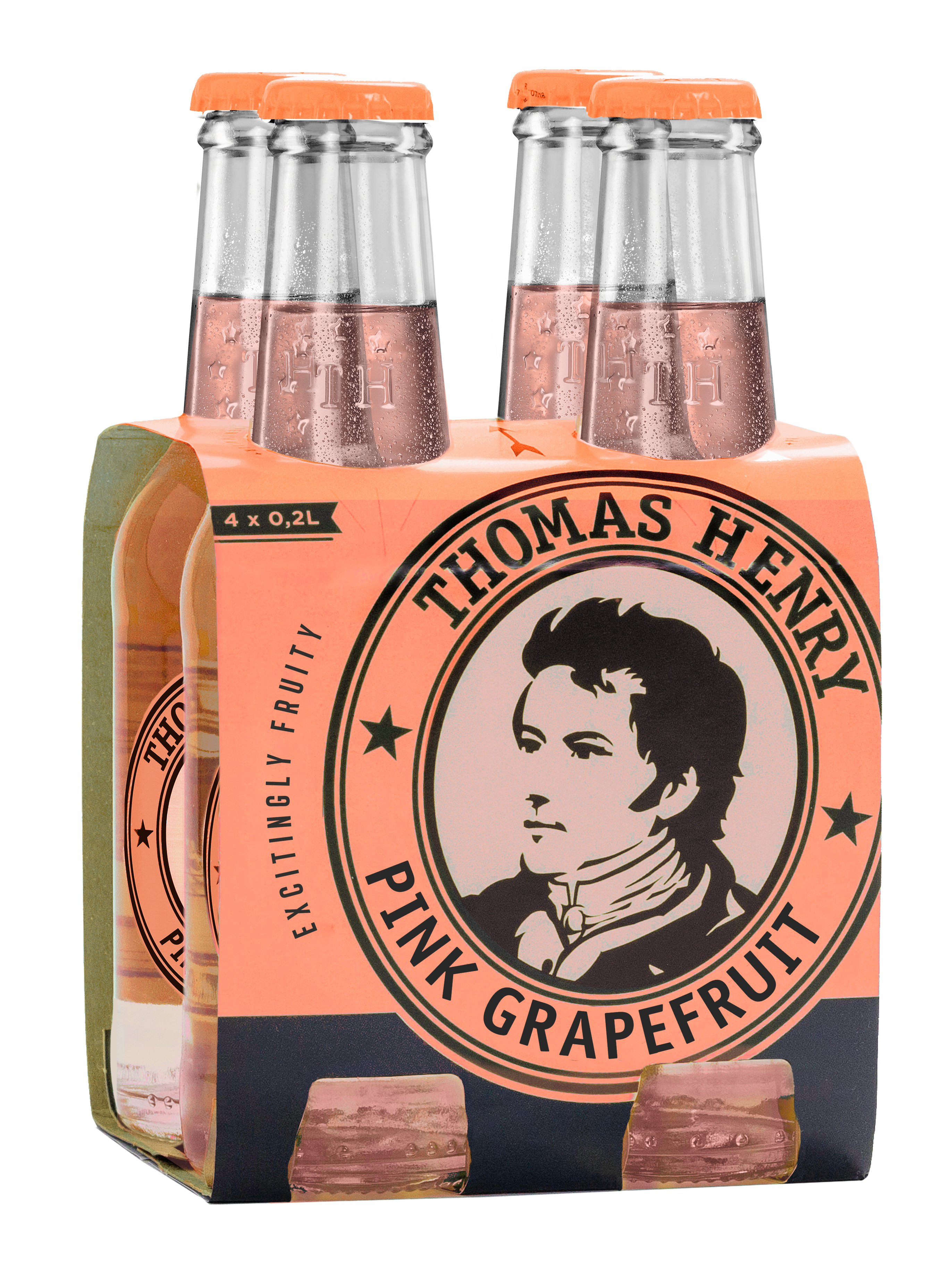 Thomas Henry Grapefruit Beer 4X200 Ml