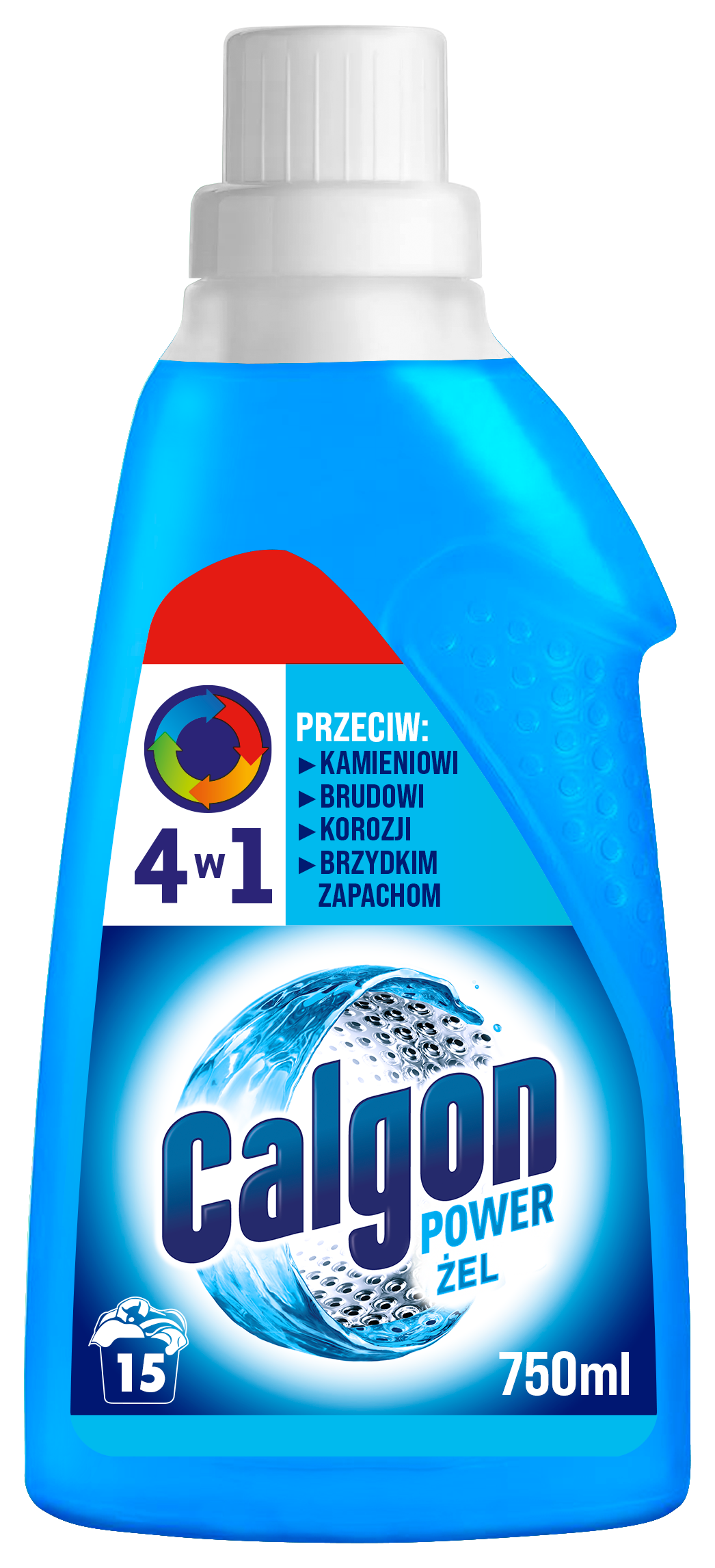 Calgon Power Żel Zmiękczający Wodę 3W1 750 Ml