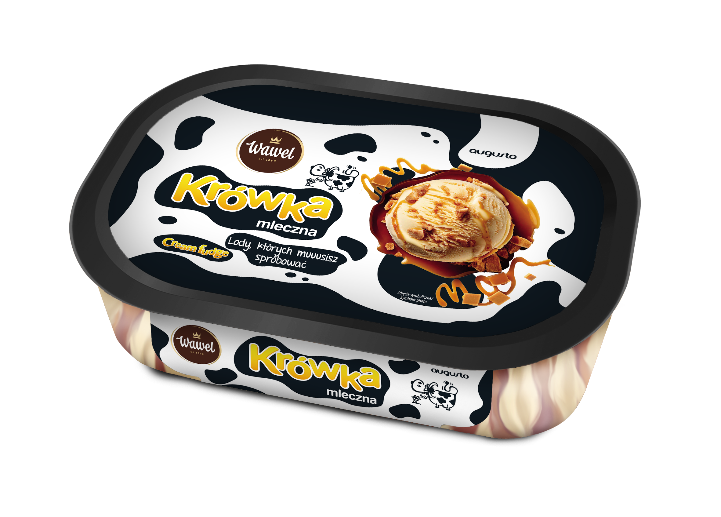 Lody Augusto Wawel Krówka 900Ml
