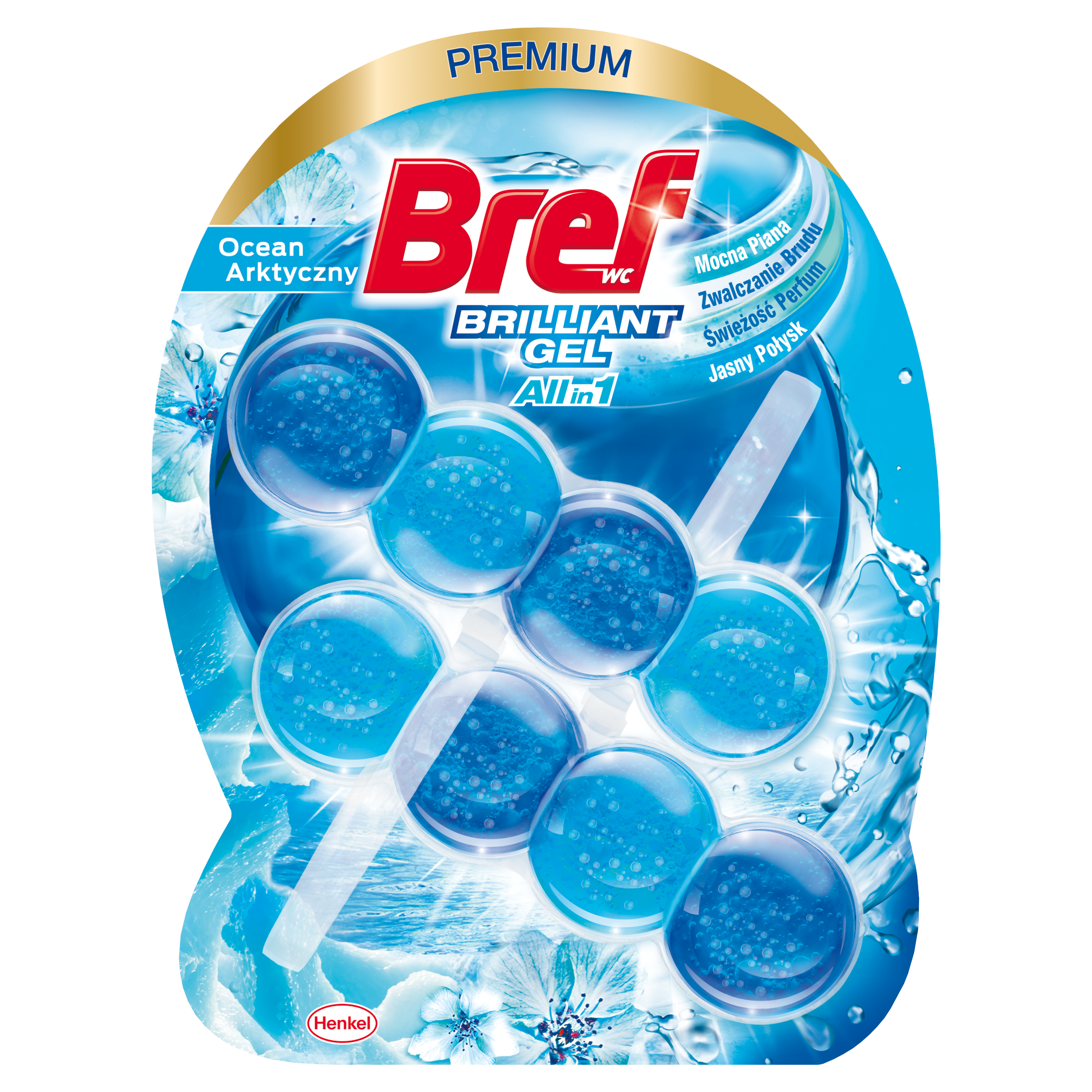 Bref Brilliant Gel Ocean Arktyczny 2X42G