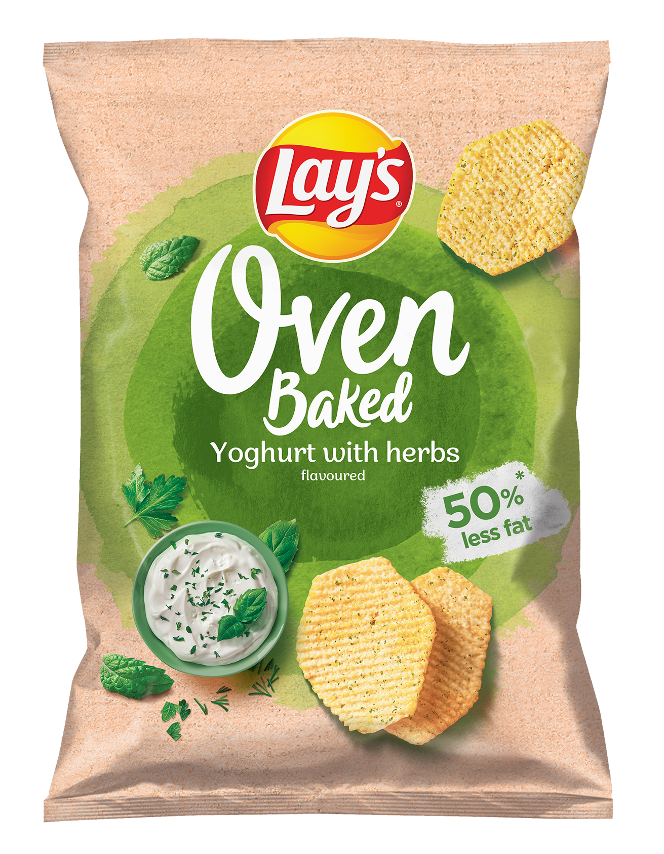 Lay'S Oven Baked Yoghurt With Herbs 110G