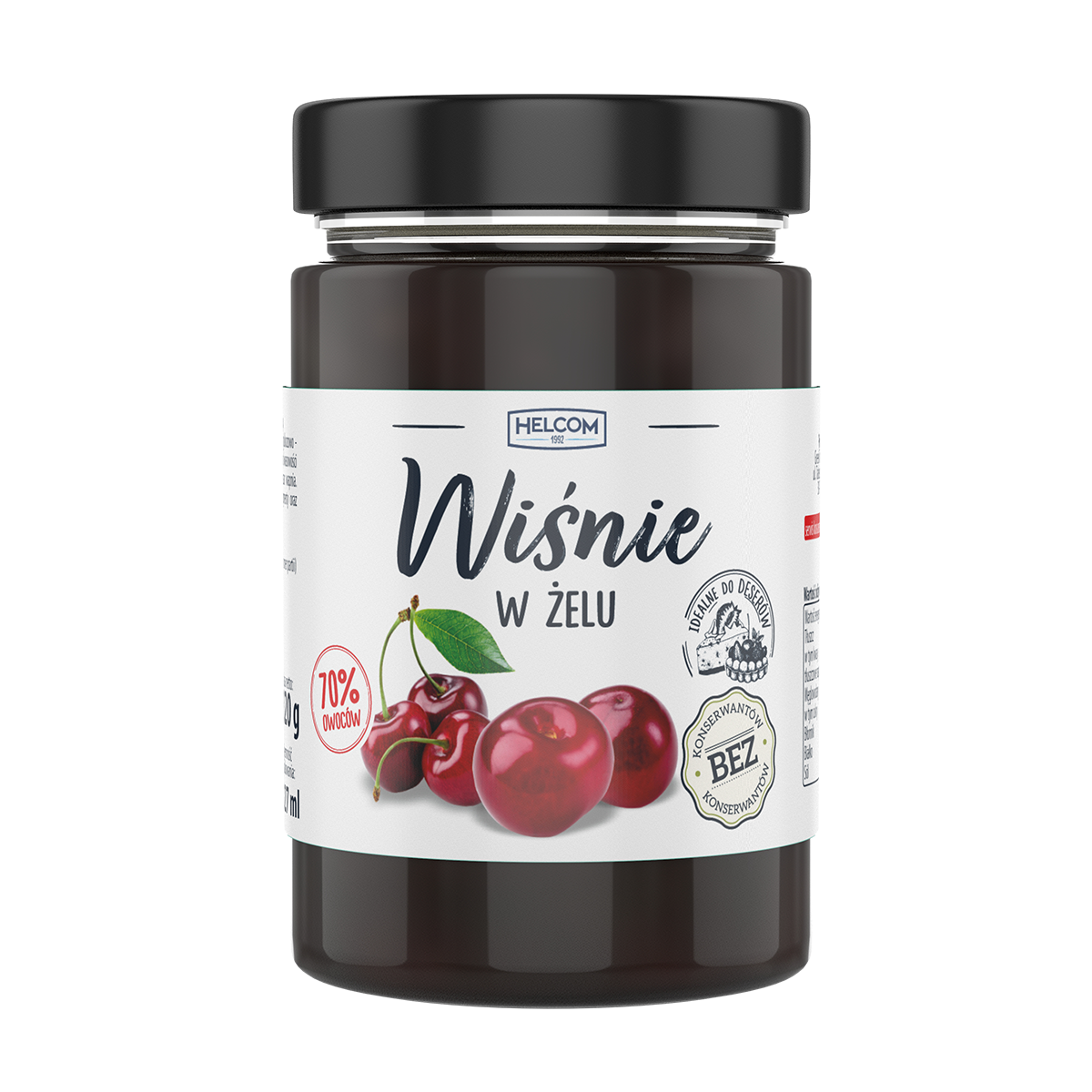 Wiśnie W Żelu 320 G Helcom