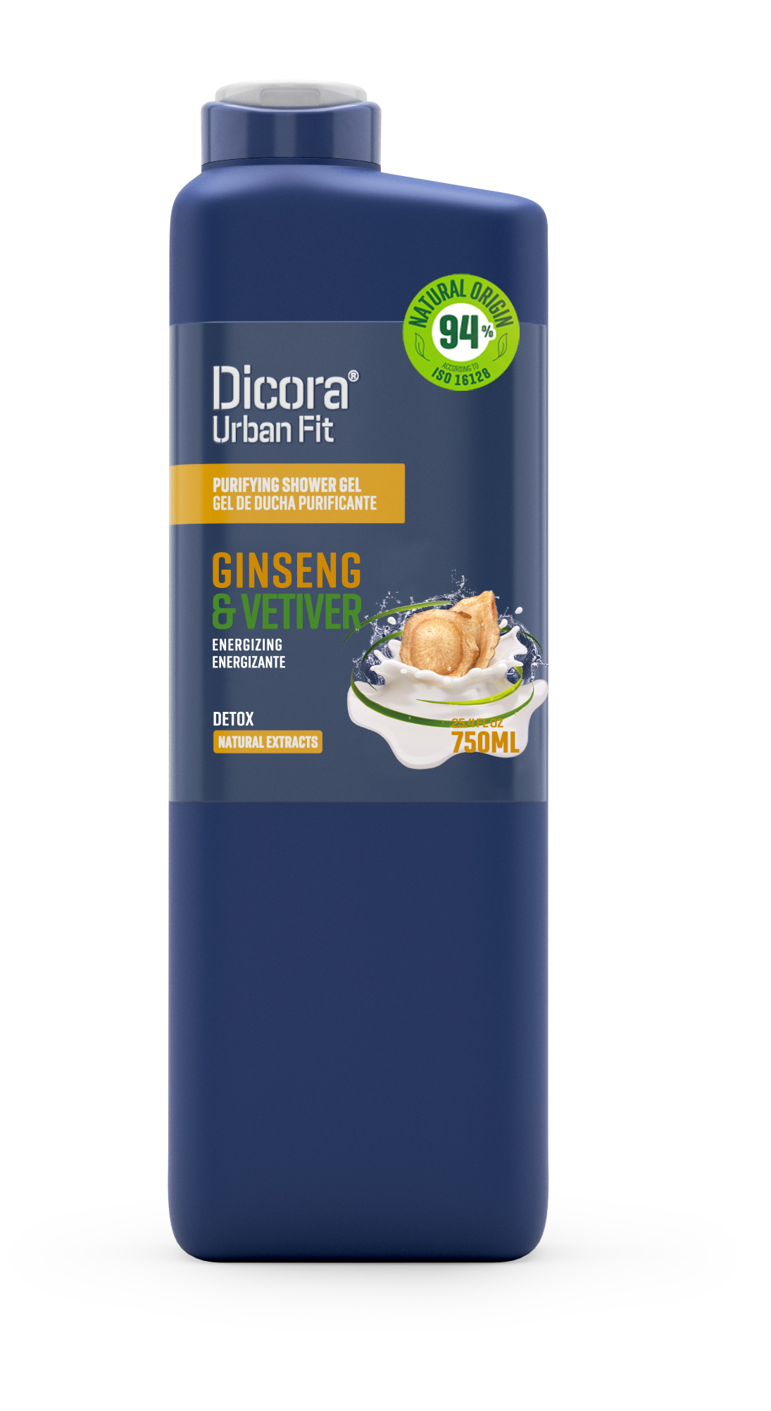 Żel Pod Prysznic Detox Gel Vetivier & Ginseng 750 Ml