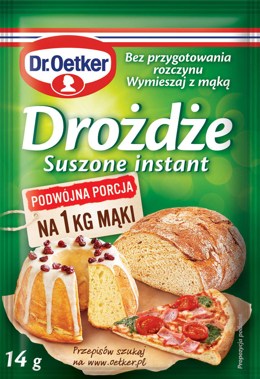 Dr. Oetker Drożdże Instant 14 G