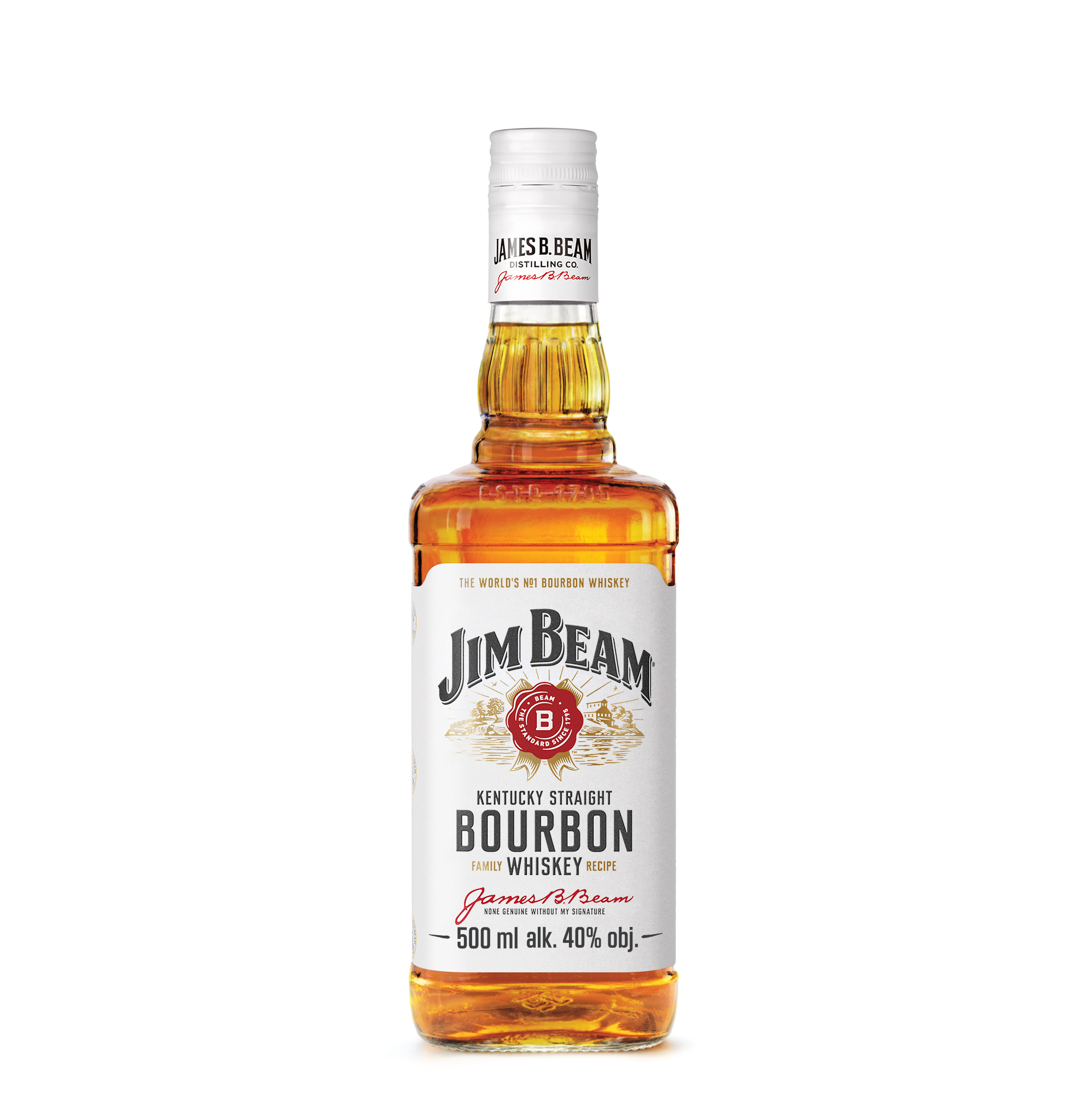 Jim Beam White 40% 500 Ml