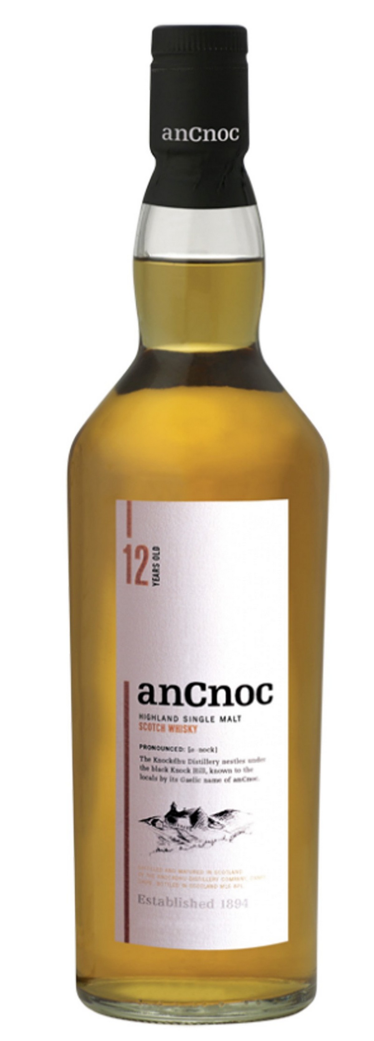 Whisky Sm An Cnoc 12Y 40% 700 Ml