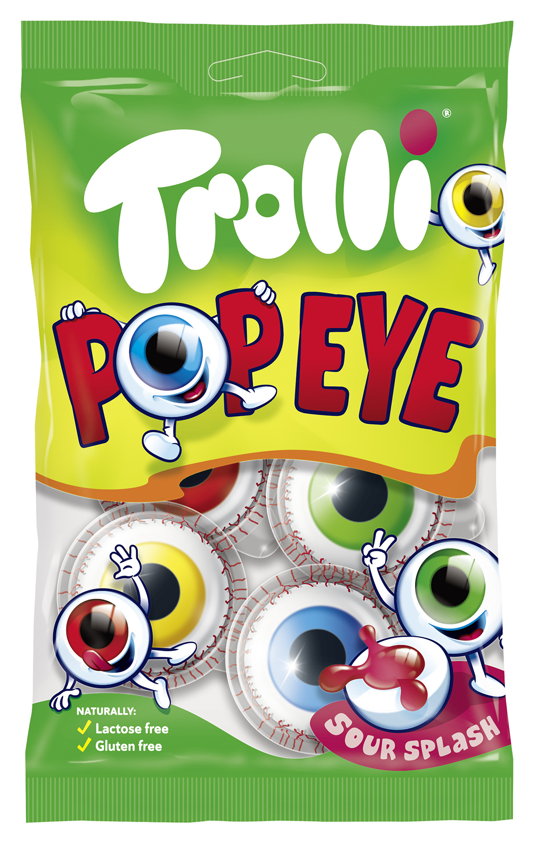 Trolli Pop Eye Żelki Z Nadzieniem O Smaku Owocowym (10%) 75G