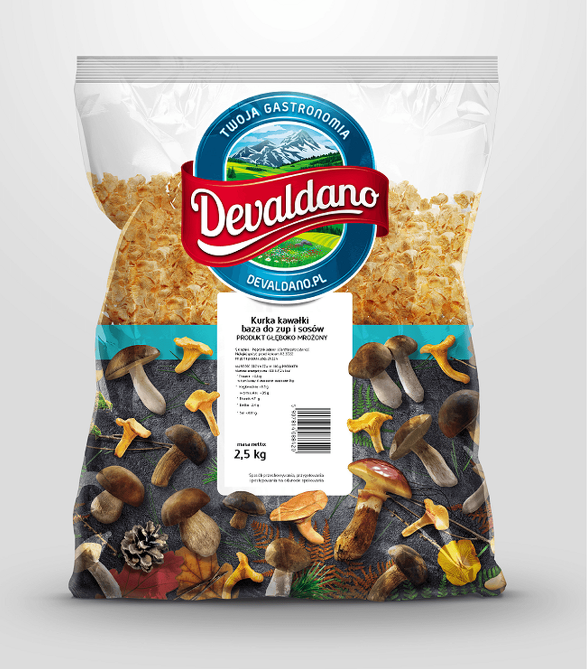 Kurka Baza Do Zup I Sosów Devaldano 2,5 Kg.