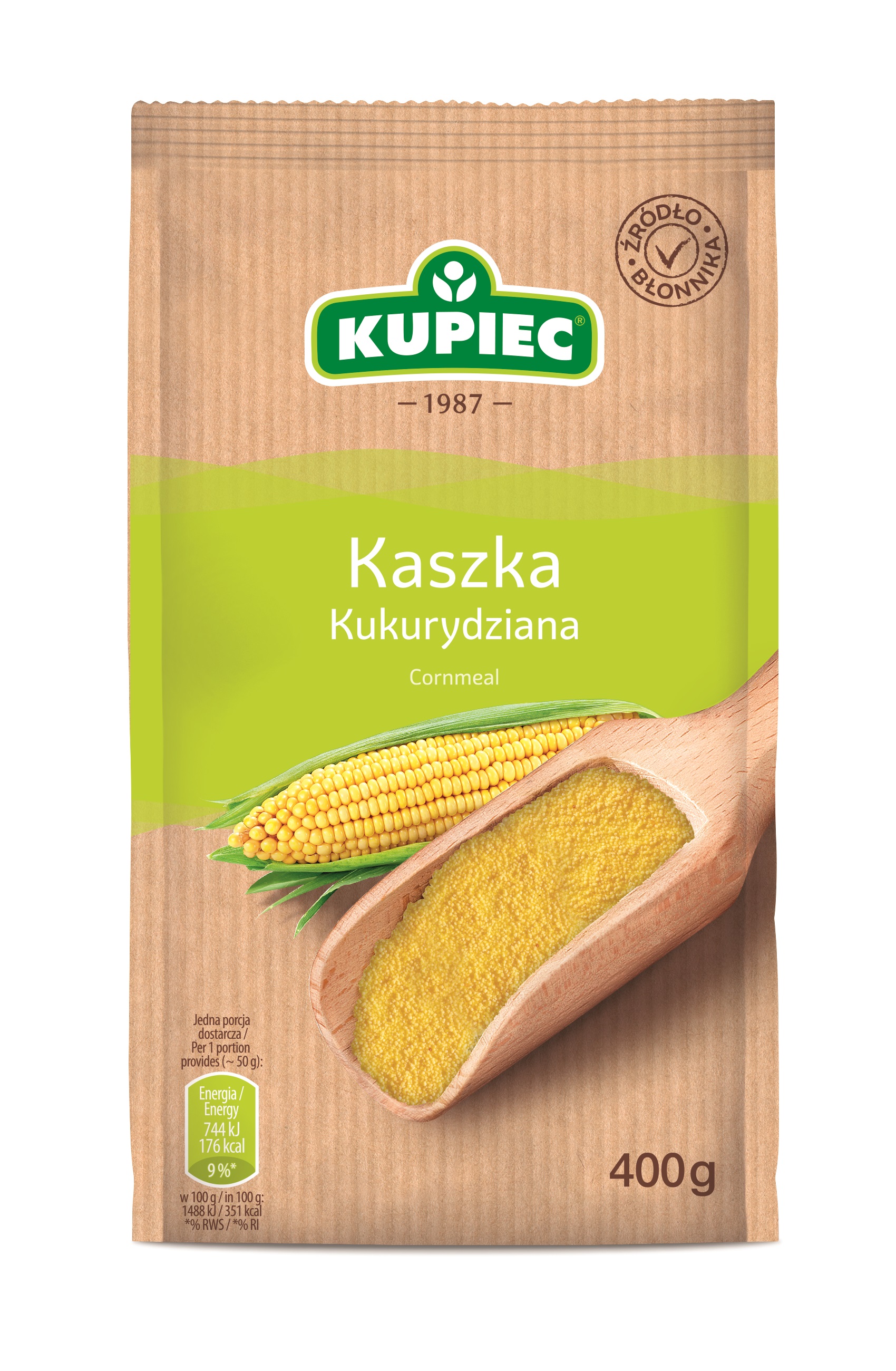 Kupiec Kaszka Kukurydziana 400G