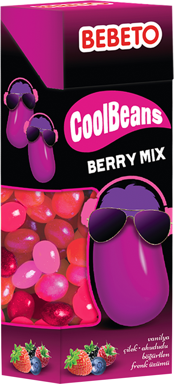 Bebeto Cool Beans Berry Mix 30G
