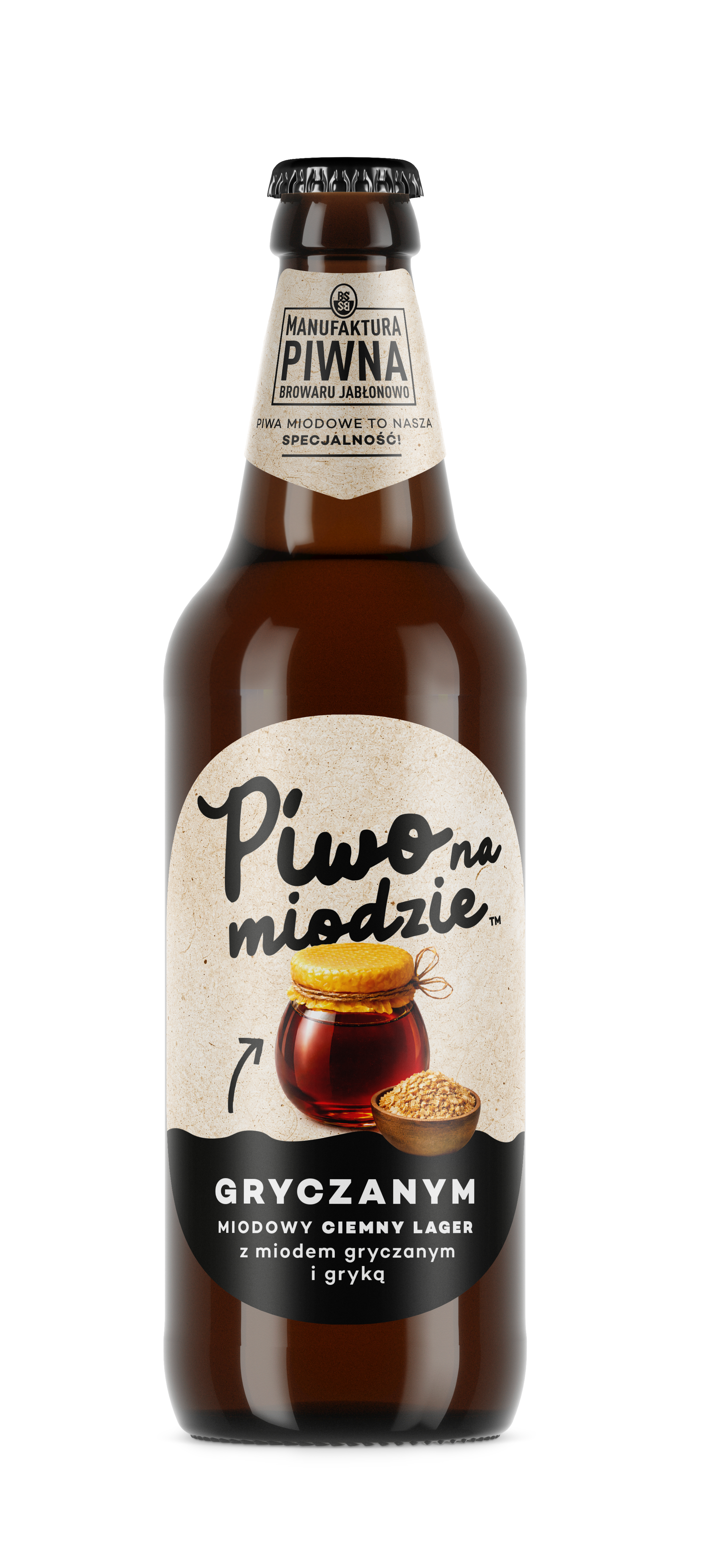 Piwo Na Miodzie Gryczanym Butelka Bezzwrotna 0,5 L