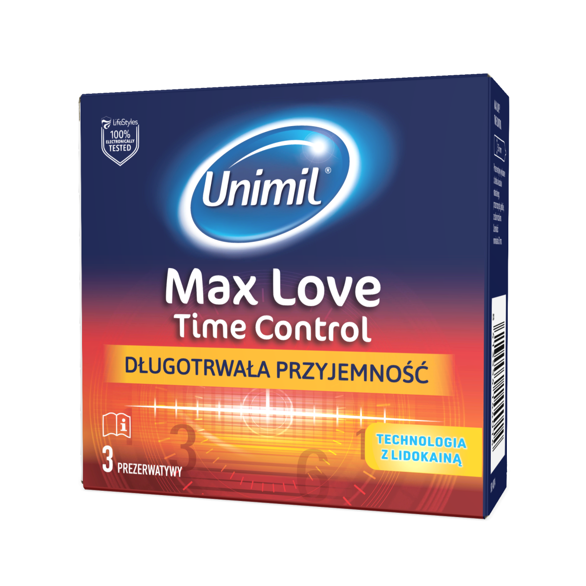 Unimil Max Love 3 Szt.