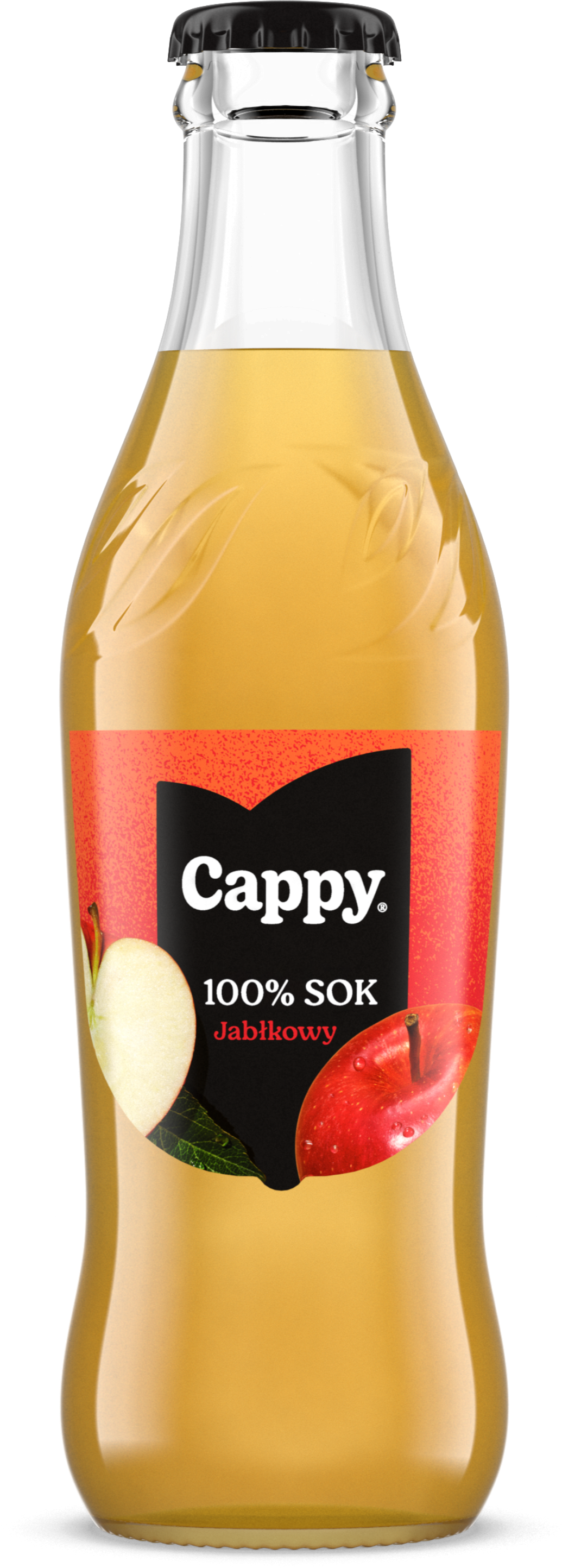 Cappy Jabłkowy 100% Sok 250 Ml Szkło