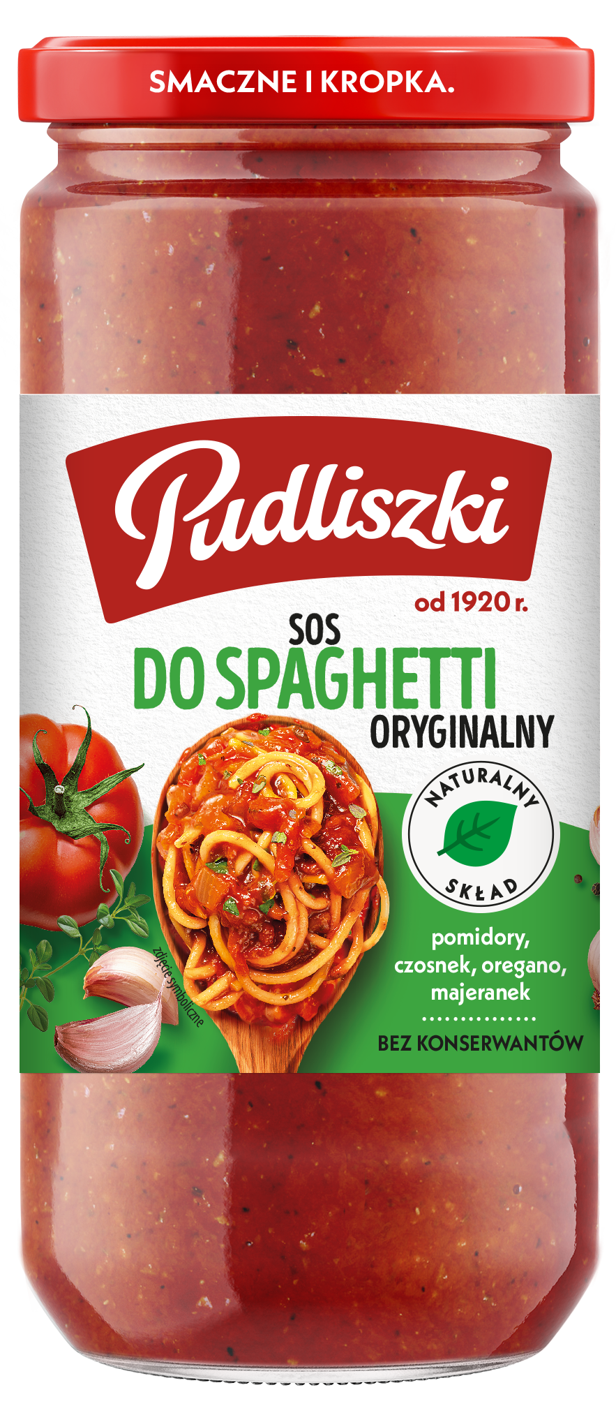 Pudliszki Sos Do Spaghetti Oryginalny 480G