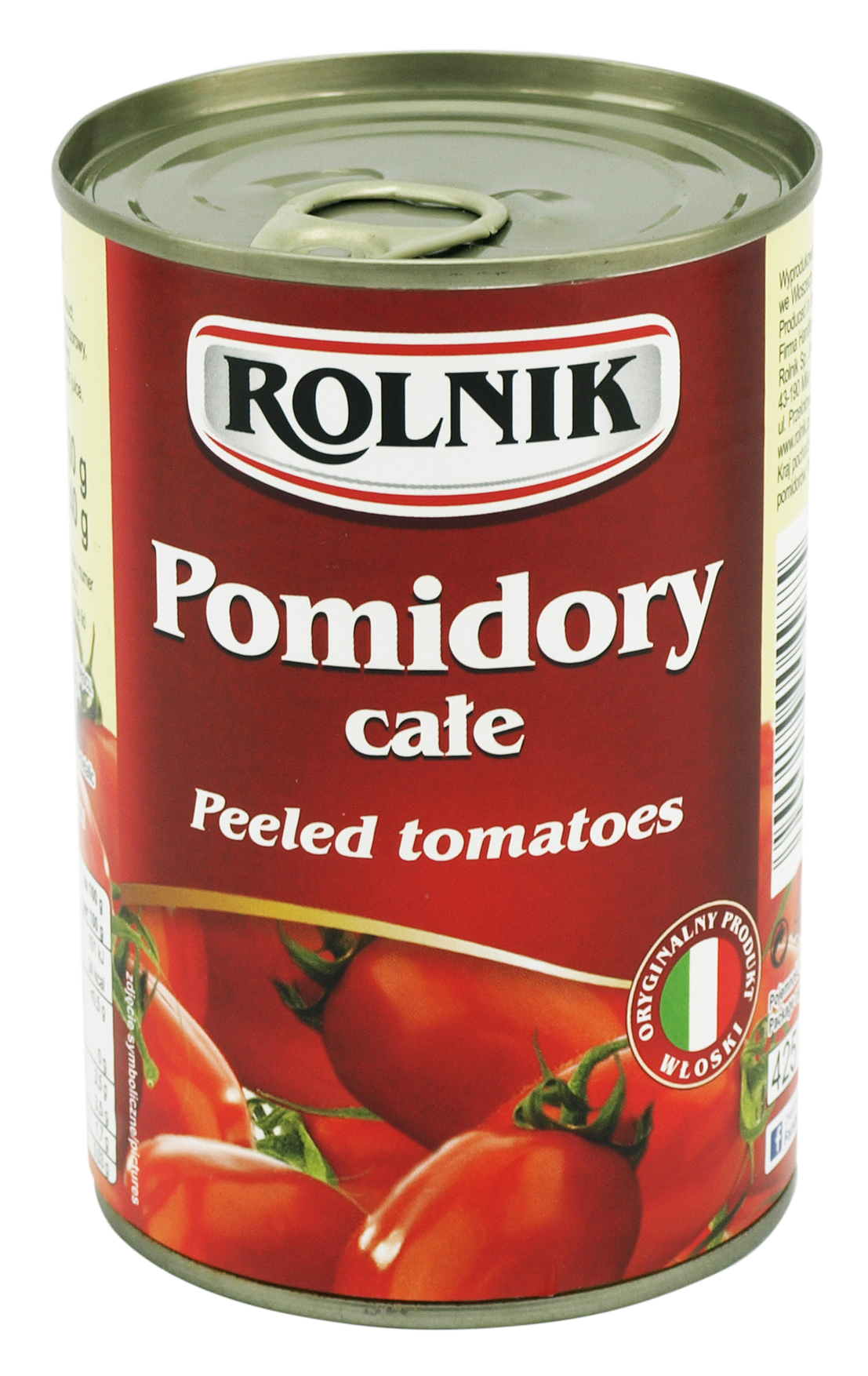 Pomidory Całe W Sosie Własnym 425 Ml Rolnik
