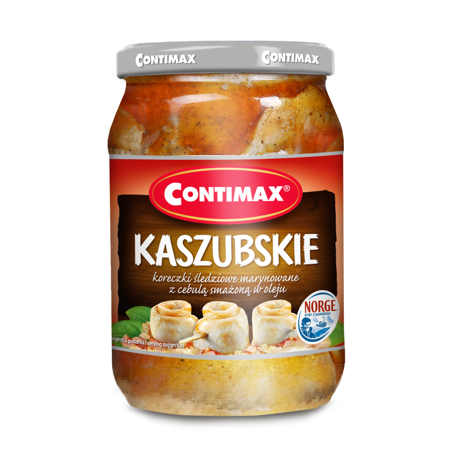 Koreczki Śledziowe Kaszubskie 600G Contimax