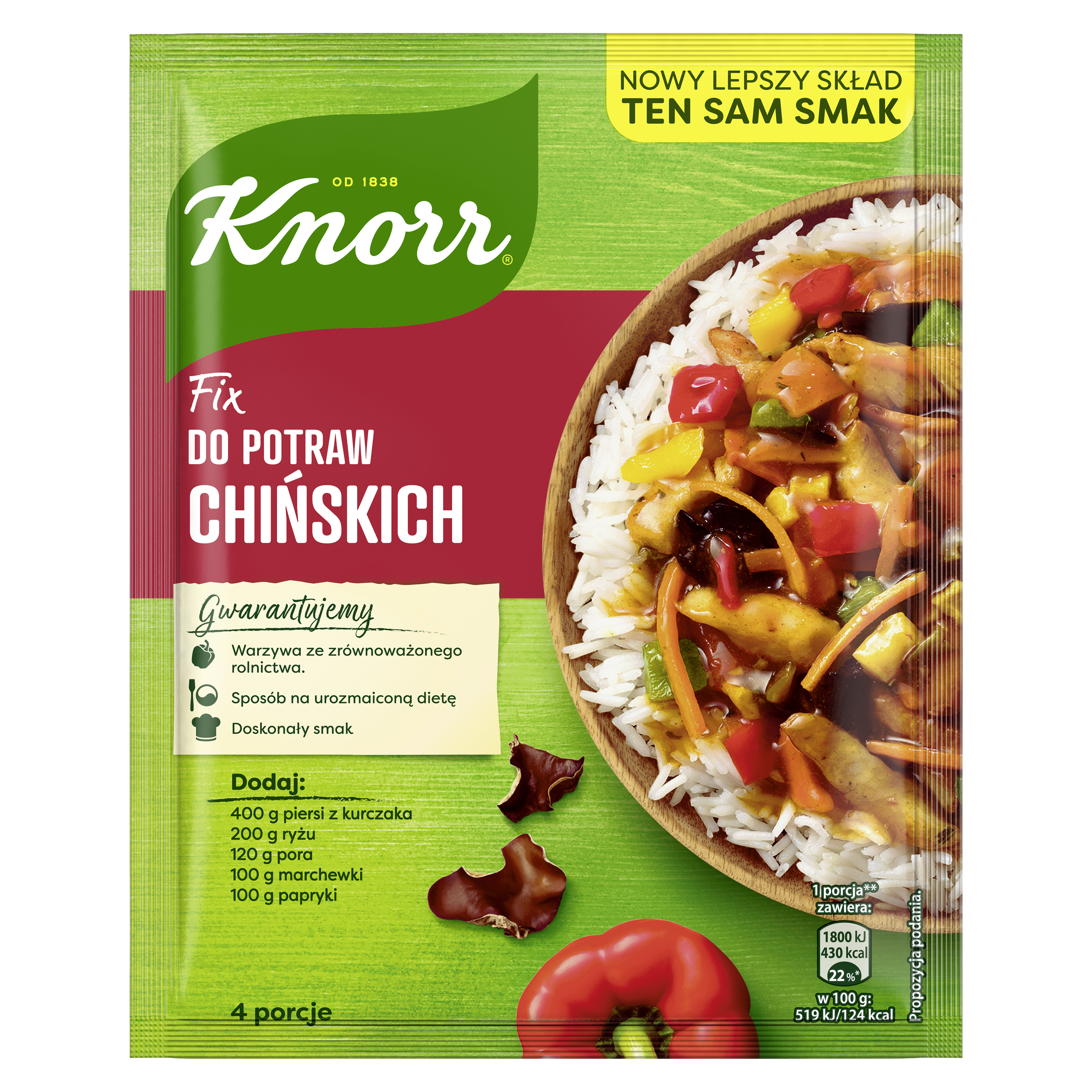 Knorr Fix Do Potraw Chińskich 37G