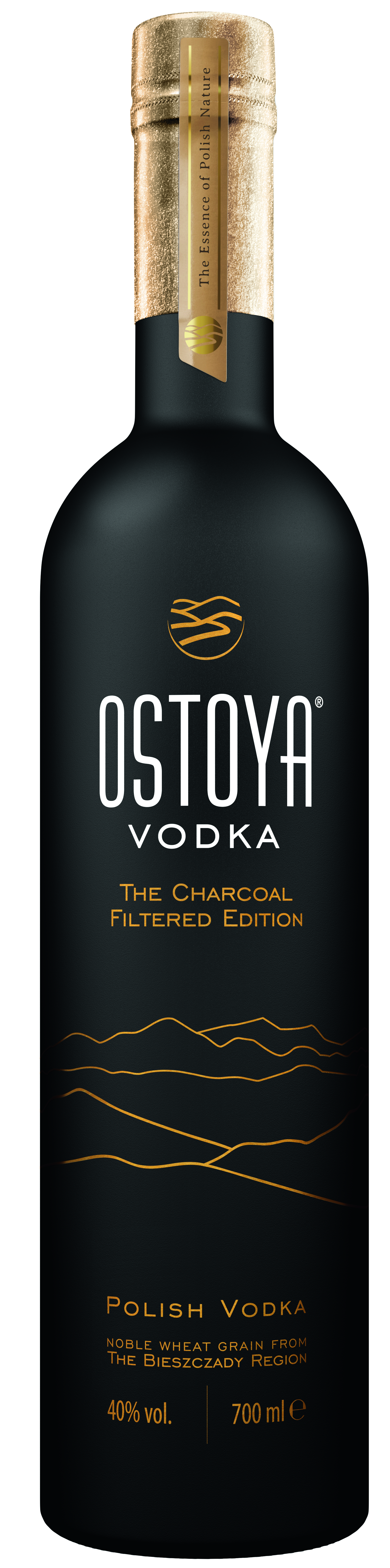 Ostoya The Charcoal Wódka 0,7L40%