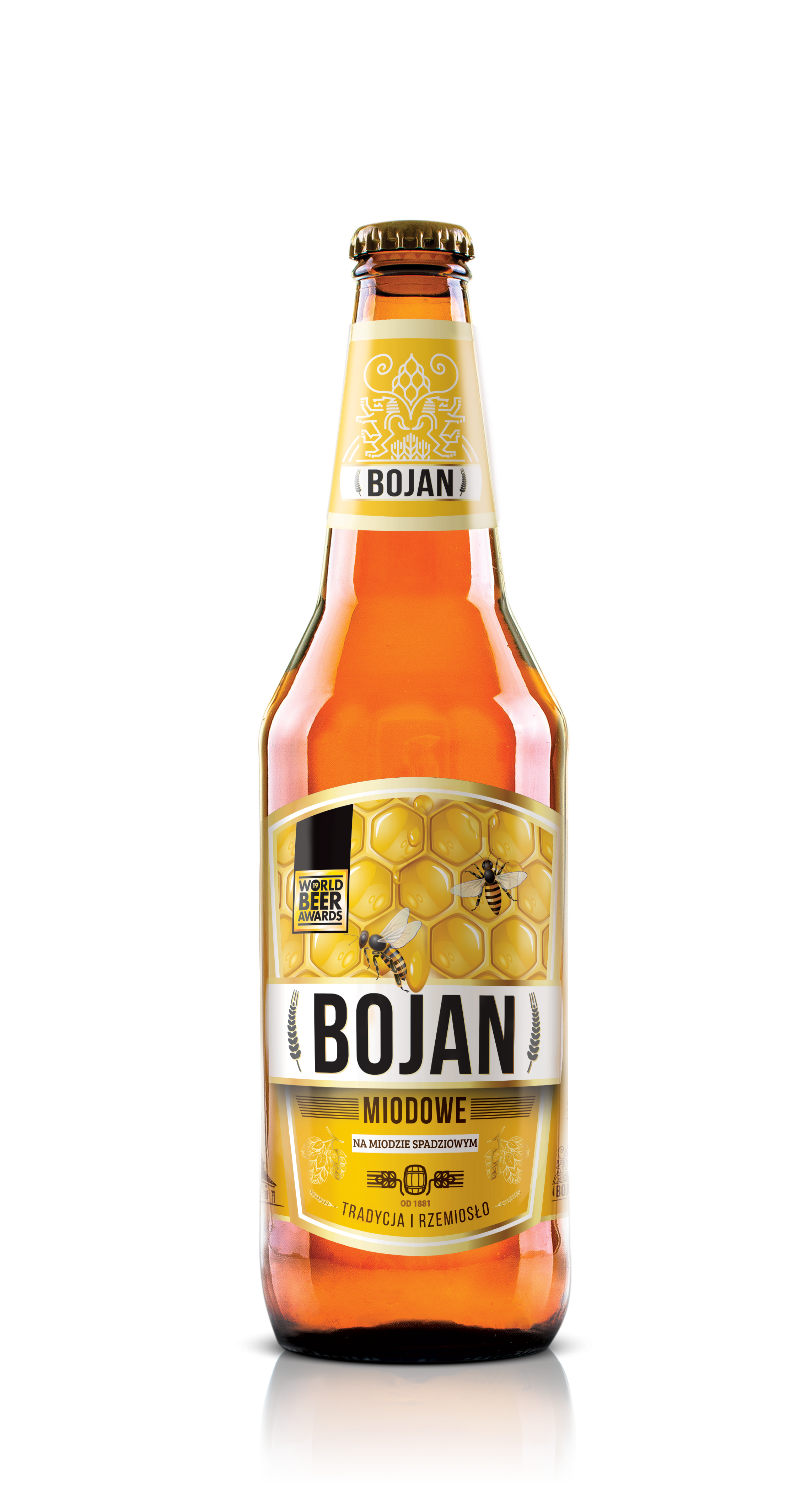 Piwo Bojan Miodowe Na Modzie Spadziowym 0,5L Butelka