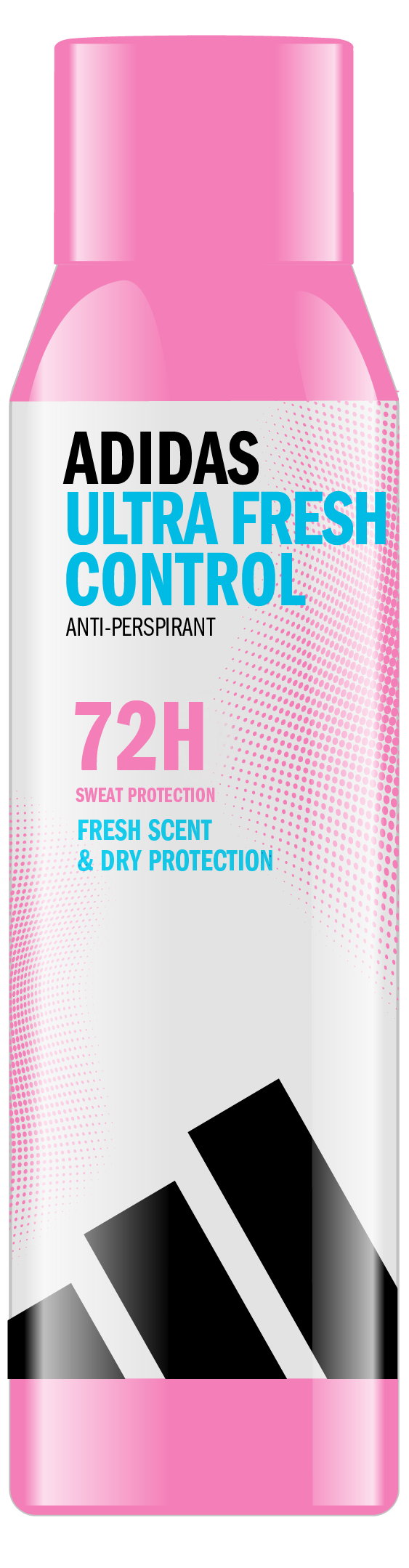 Adidas Ultra Fresh Control Antyperspirant W Sprayu Dla Kobiet Zapewniający Długotrwałą Świeżość, 150 Ml