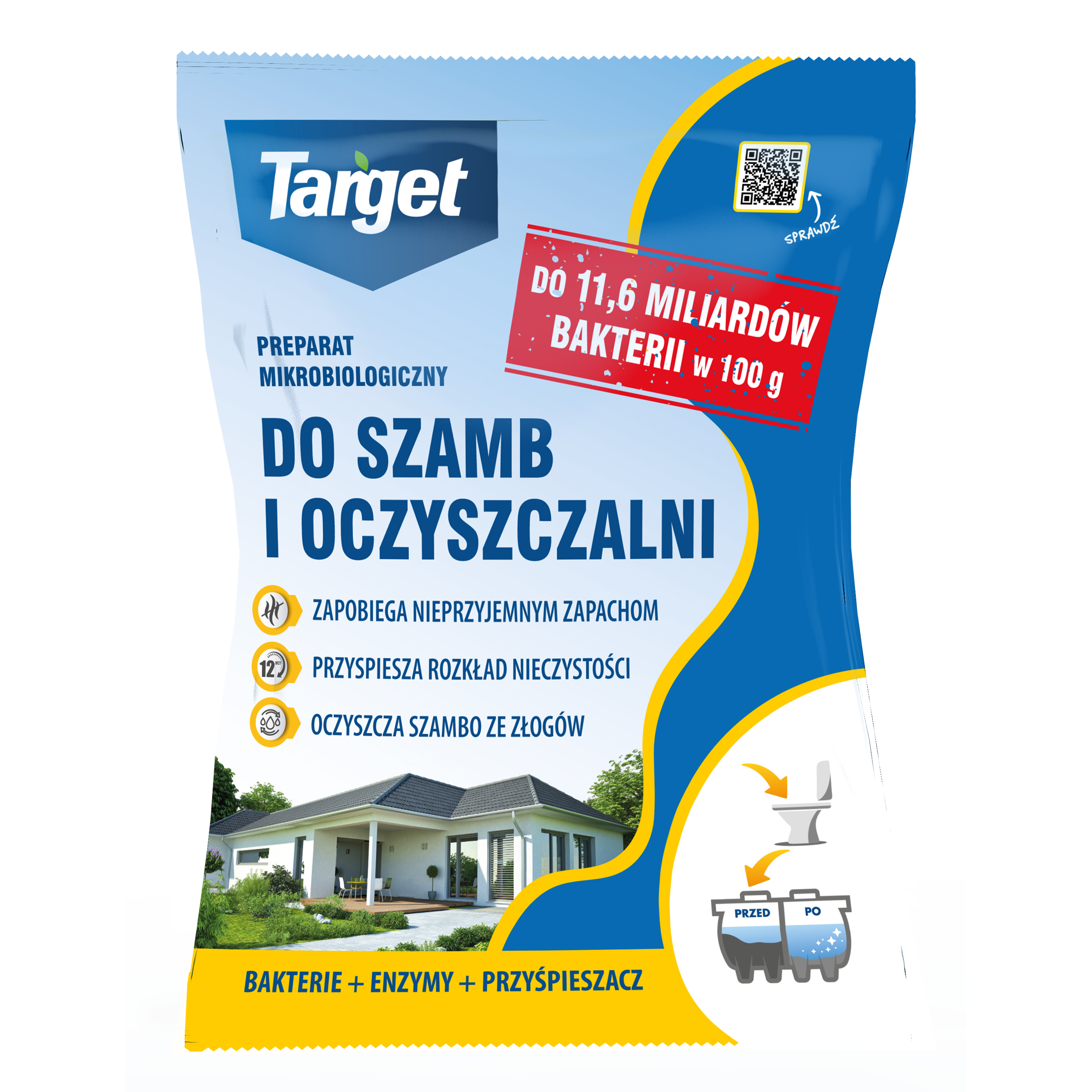 Preparat Do Szamb I Oczyszczalni Target 120G
