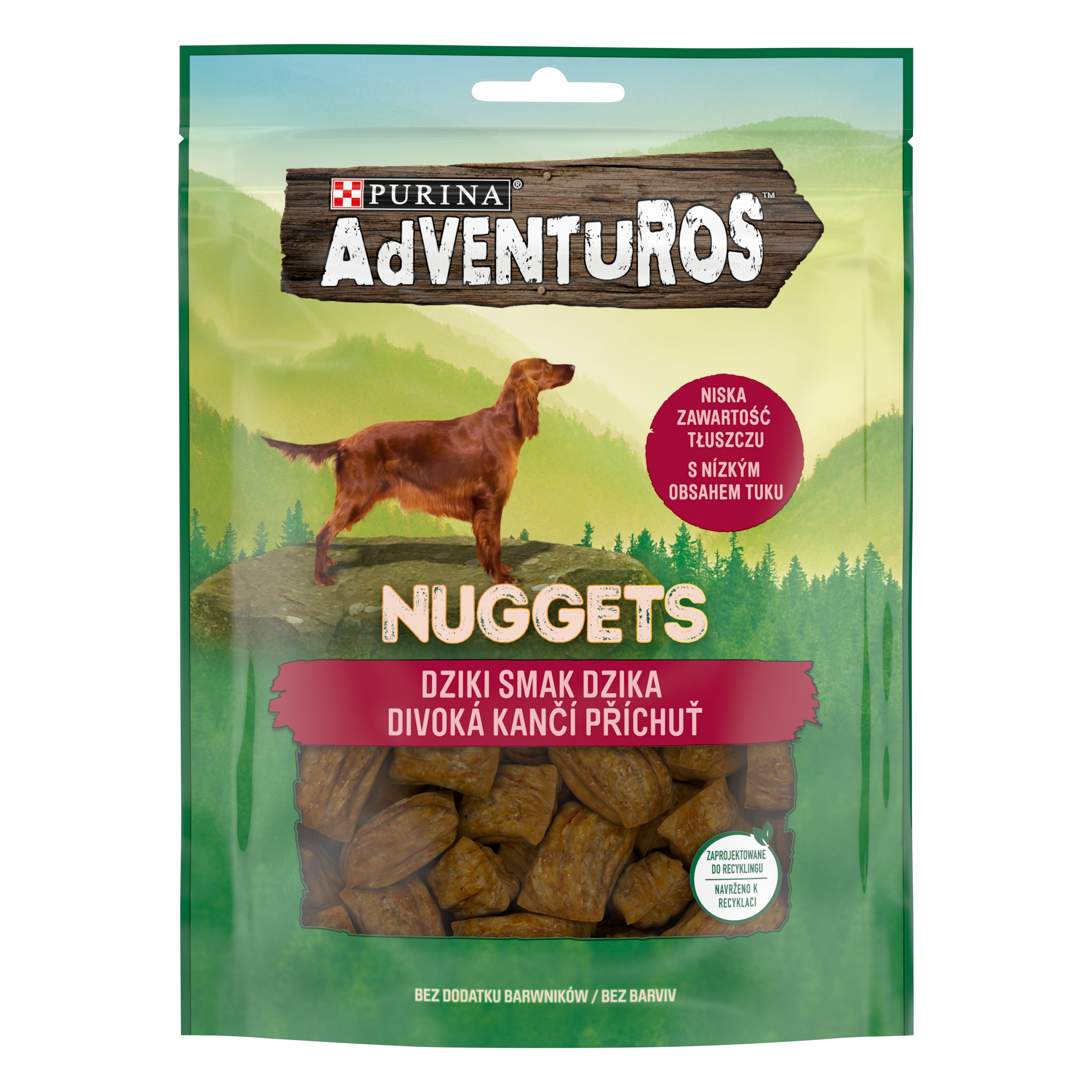 Adventuros Nuggets Dziki Smak Dzika 90G