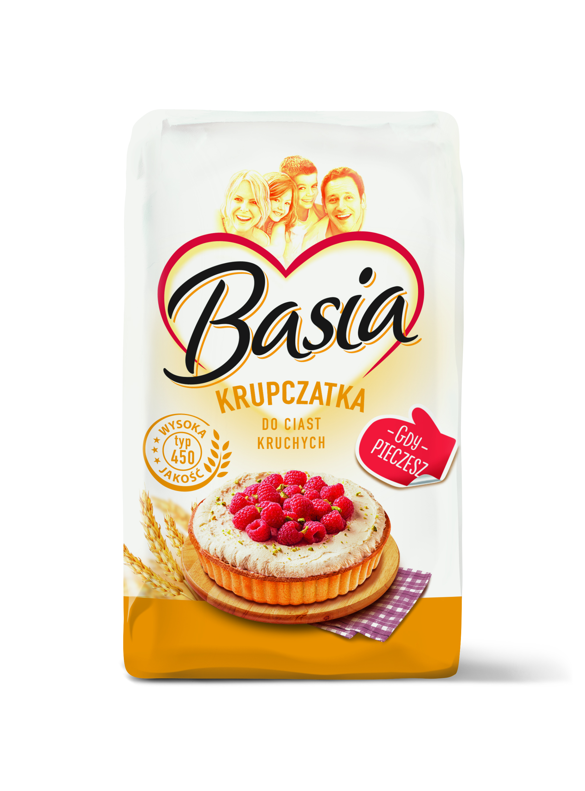 Mąka Pszenna Krupczatka Typ 450 Basia 1 Kg