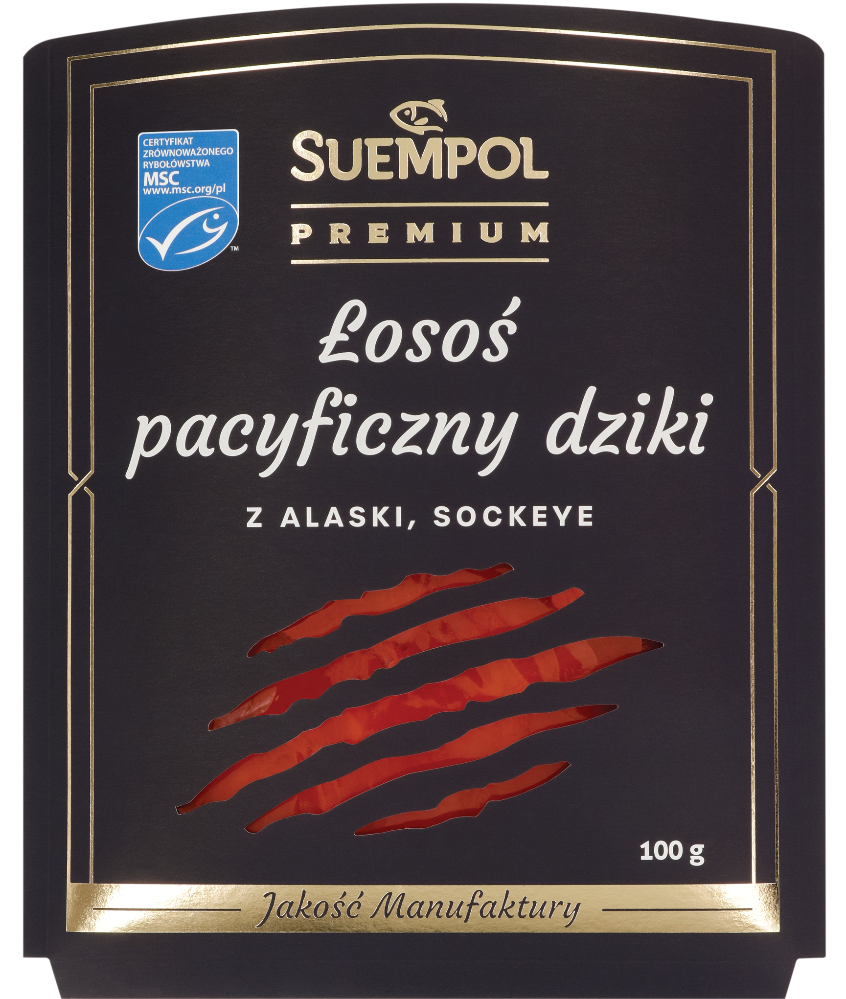 Łosoś Dziki Z Alaski 100G Suempol