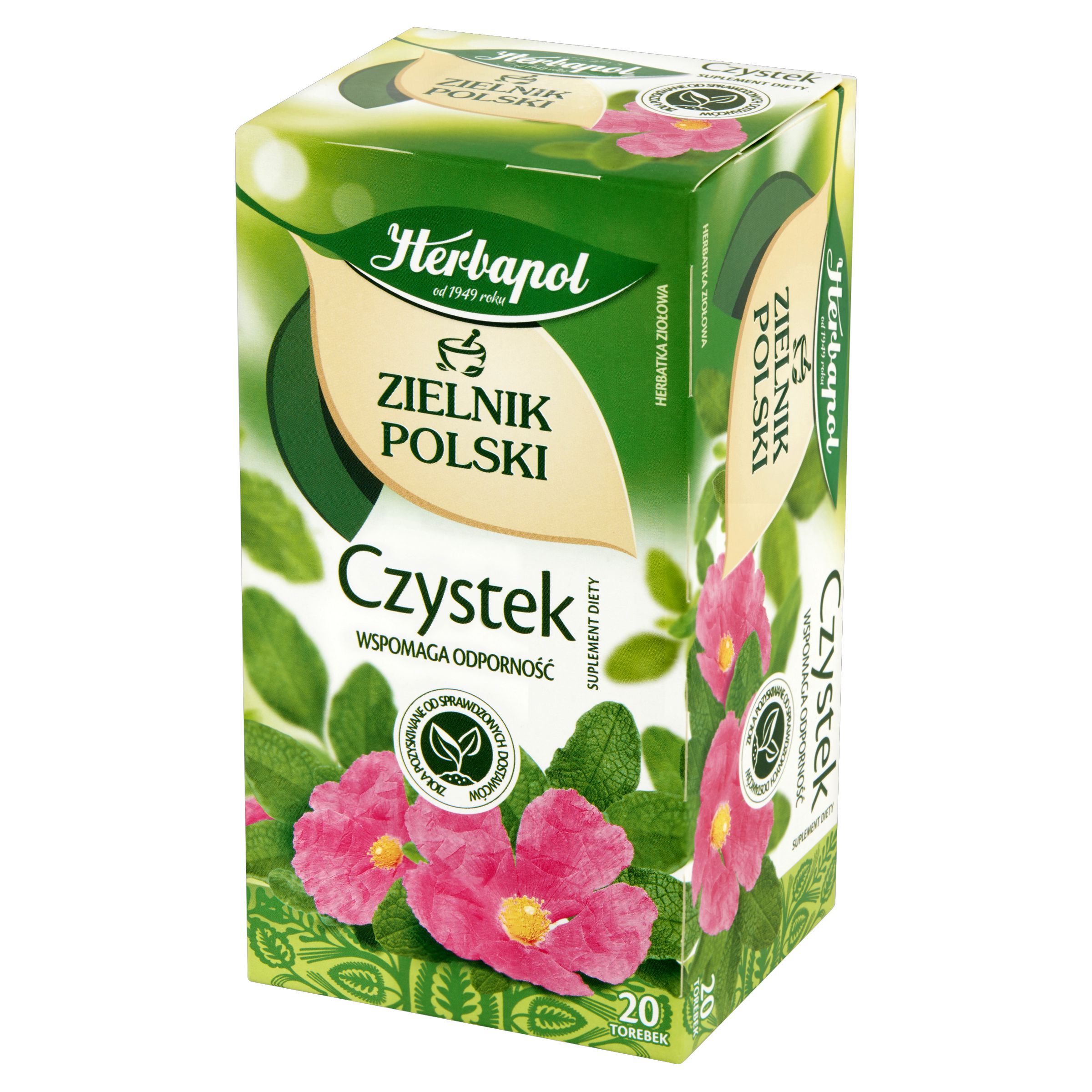 Zielnik Polski Czystek - Suplement Diety 20Tb 2,0G