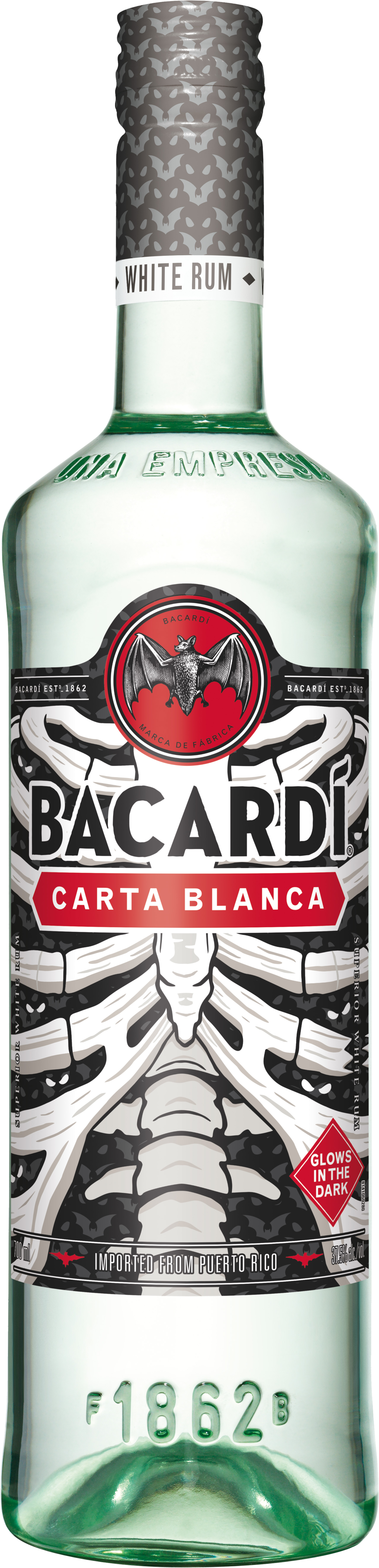 Bacardi Carta Blanca 37.5% 0,7L
