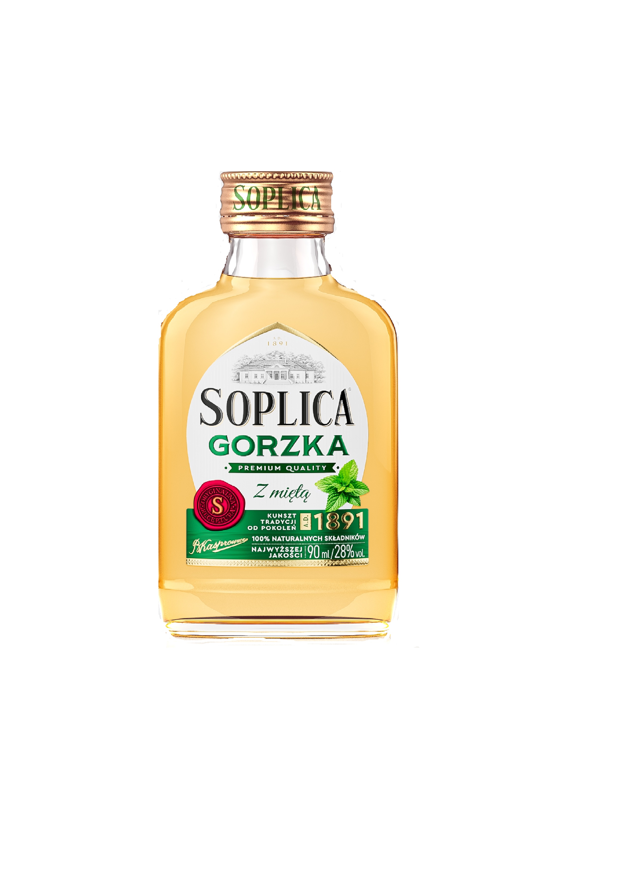 Soplica Gorzka Z Miętą 28% 90 Ml