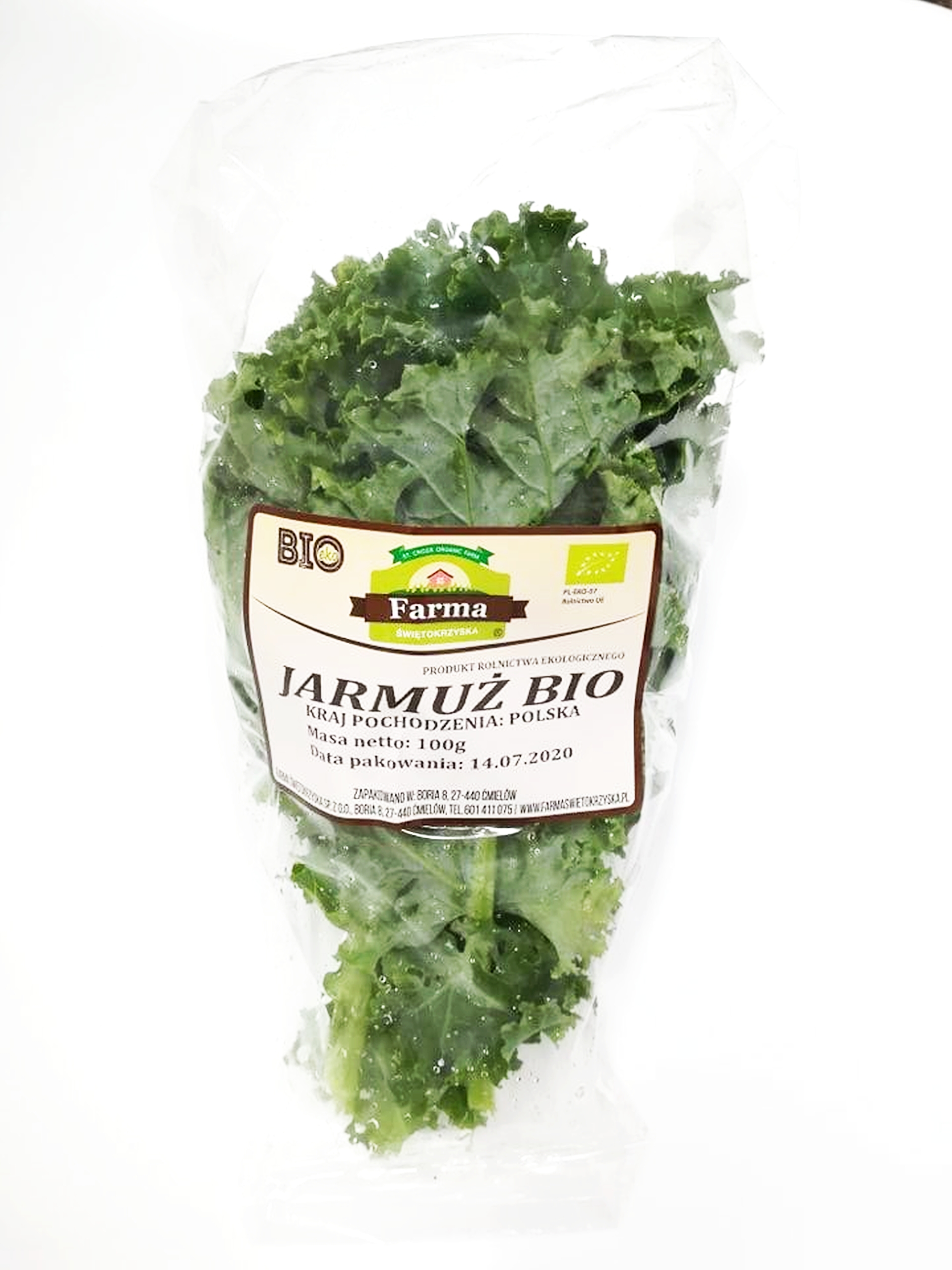 Bio Jarmuż Polska 100G Farma Świętokrzyska
