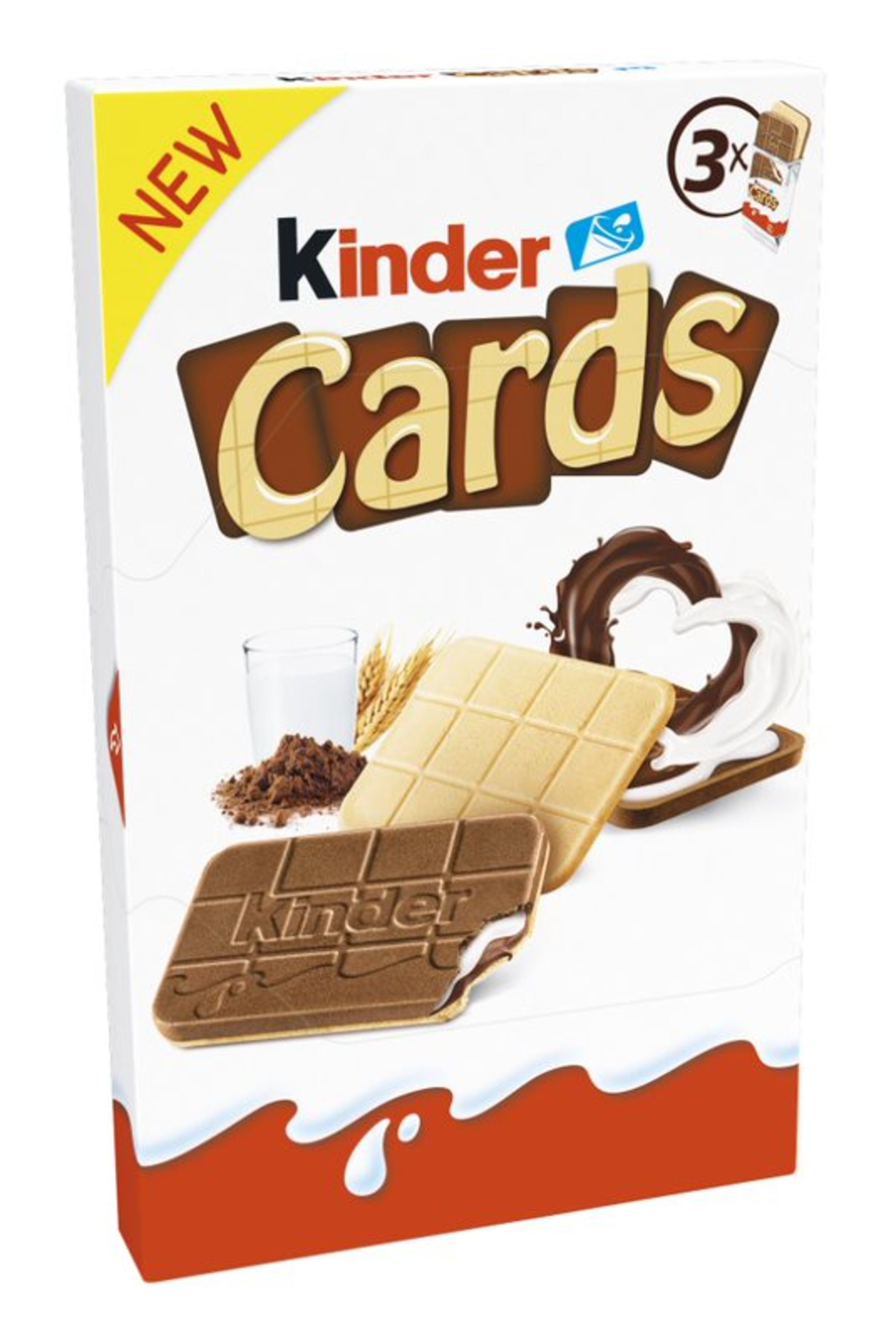 Ciastko Kinder Cards 3X25.6G