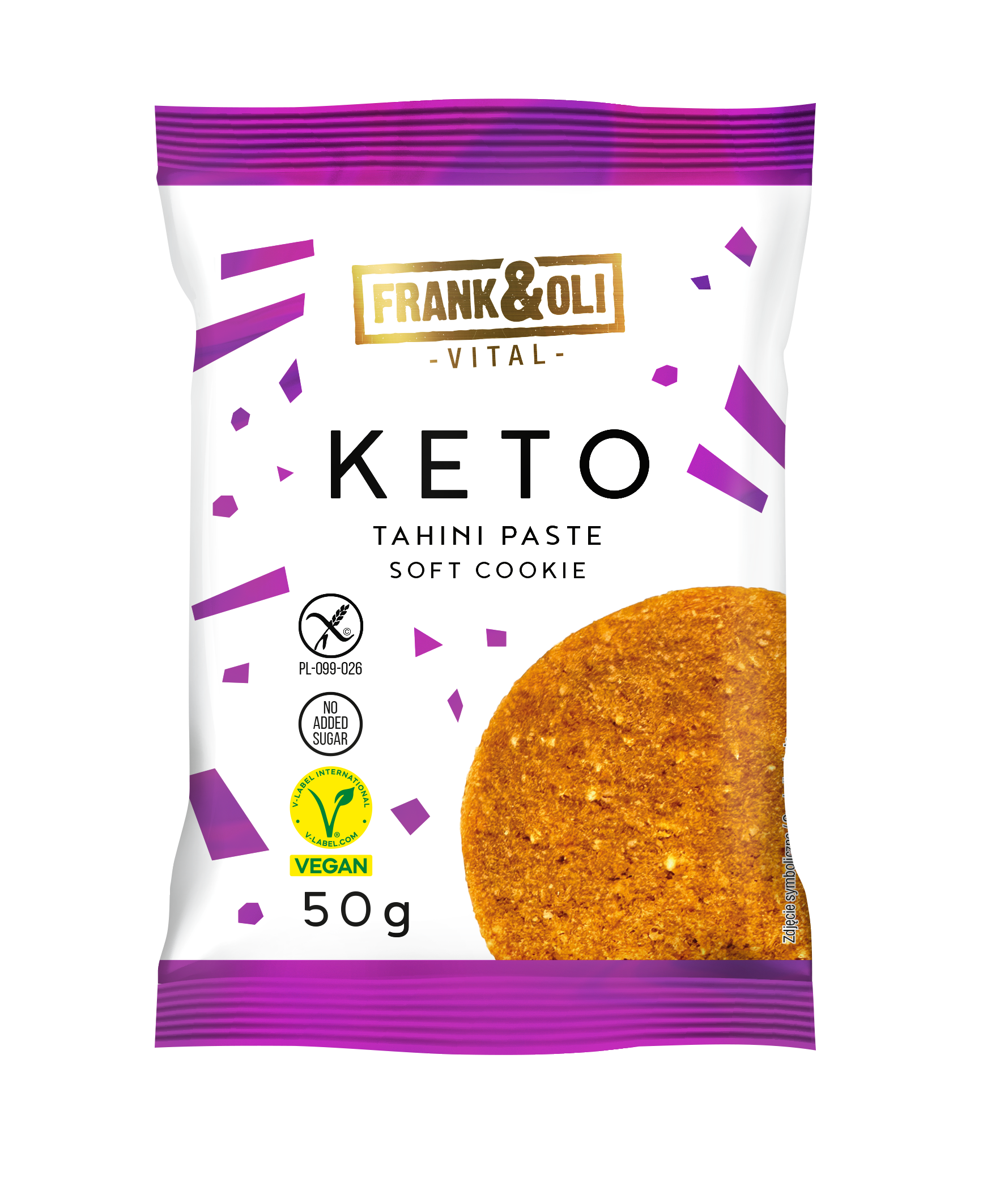 Frank & Oli Keto Miękkie Ciasteczko Tahini Paste 50G