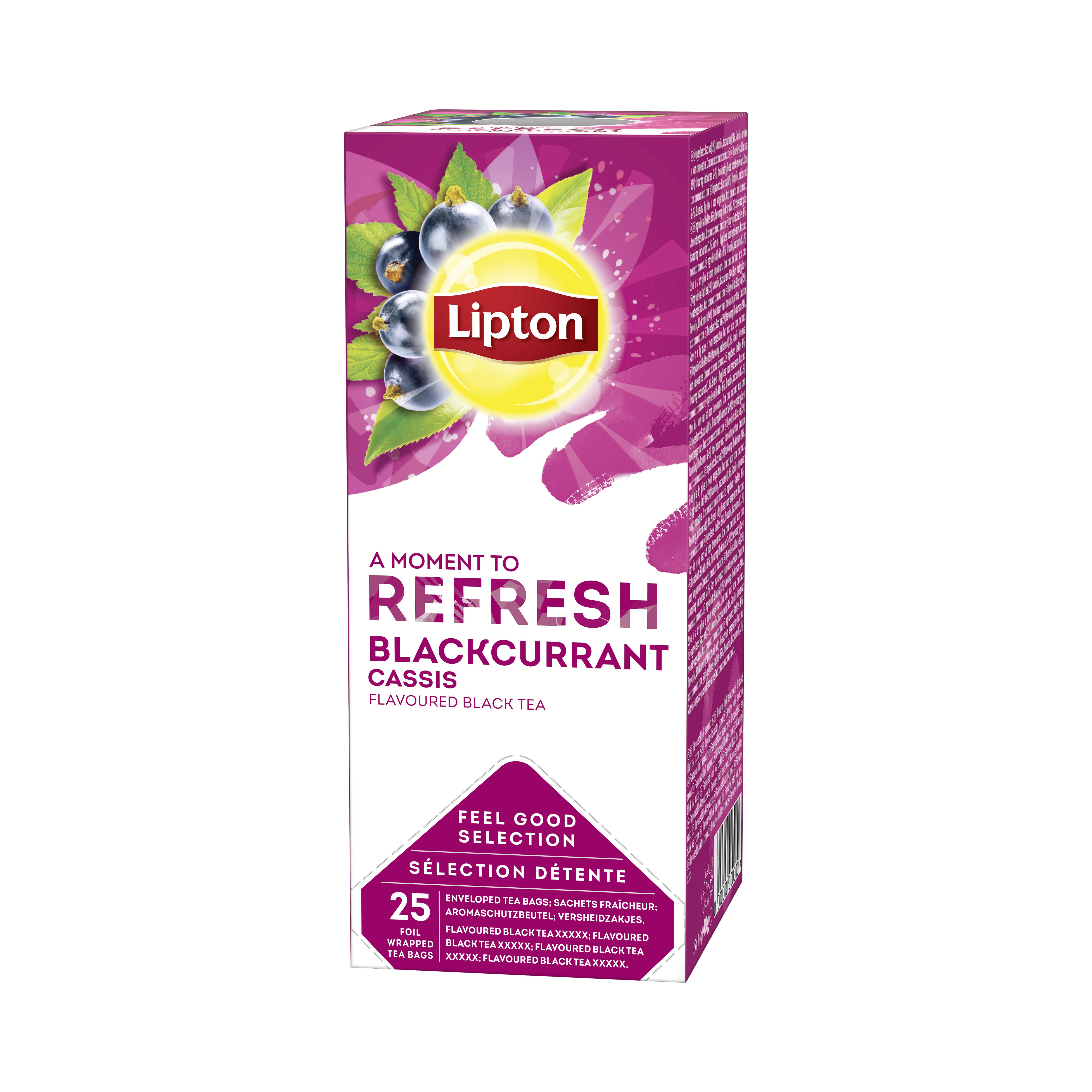 Lipton Classic Blackcurrant 25 Kopert X 1.6G (Czarna Porzeczka)