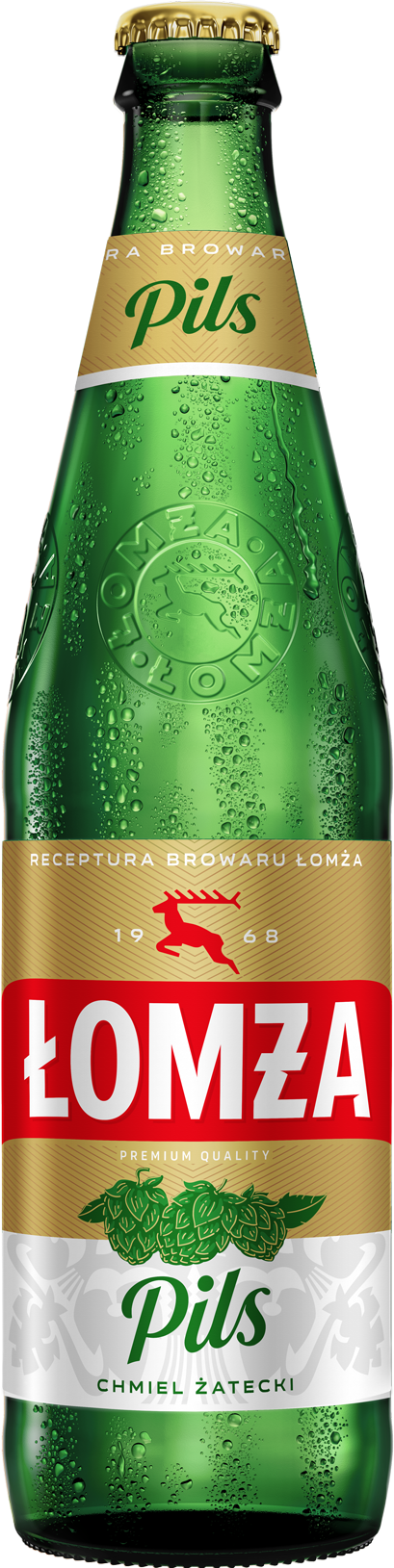 Piwo Łomża Pils 500Ml Butelka Bezzwrotna