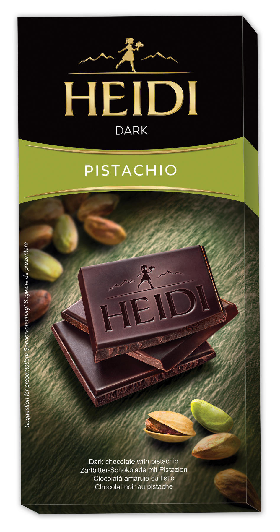 Heidi Dark Pistachio 80G